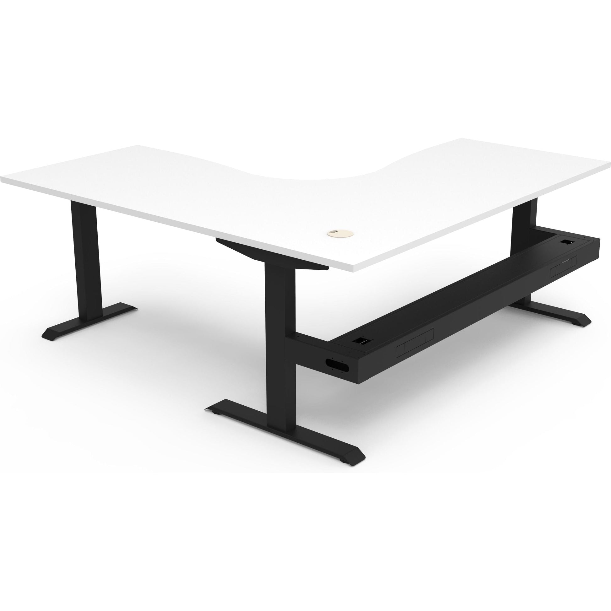 Boost Static Corner Workstation (Non-Adjustable)
