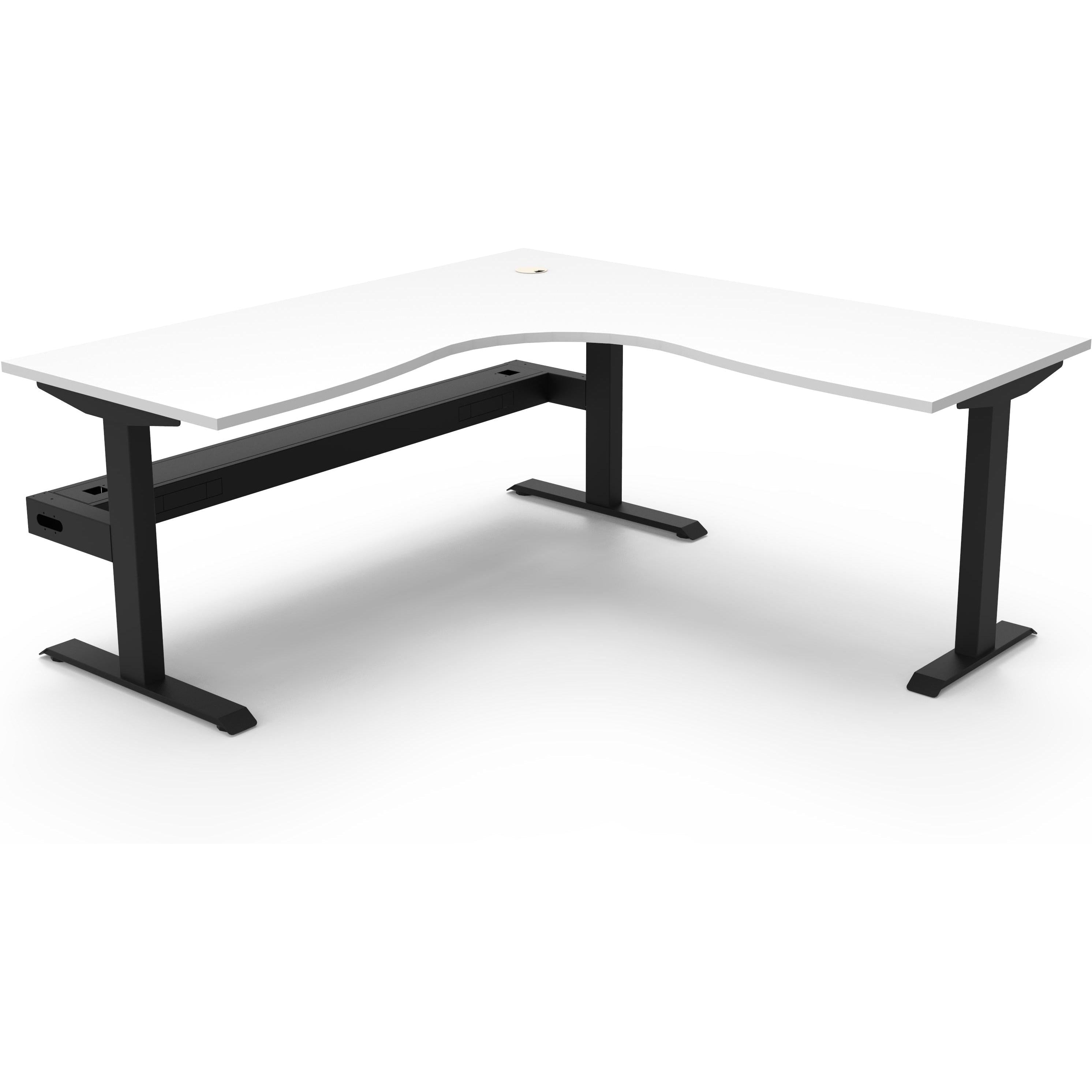 Boost Static Corner Workstation (Non-Adjustable)
