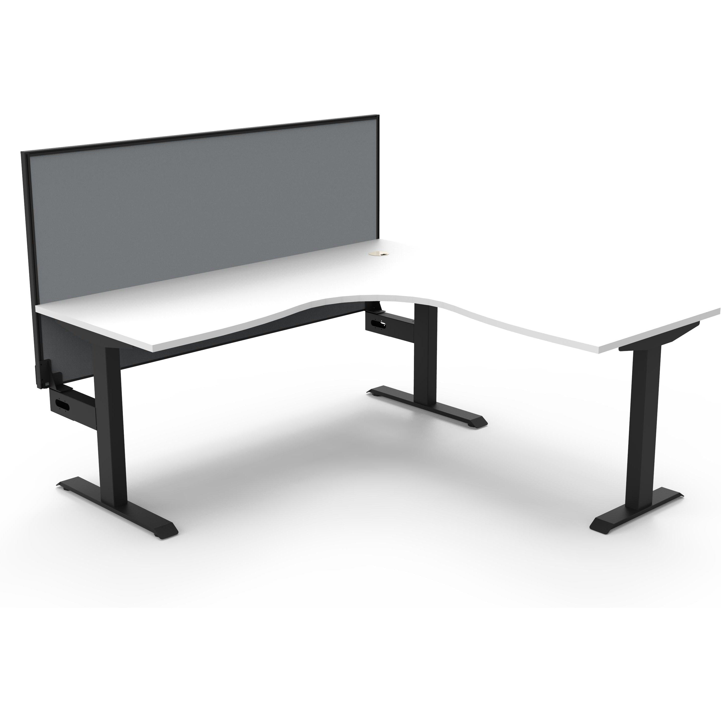 Boost Static Corner Workstation (Non-Adjustable)