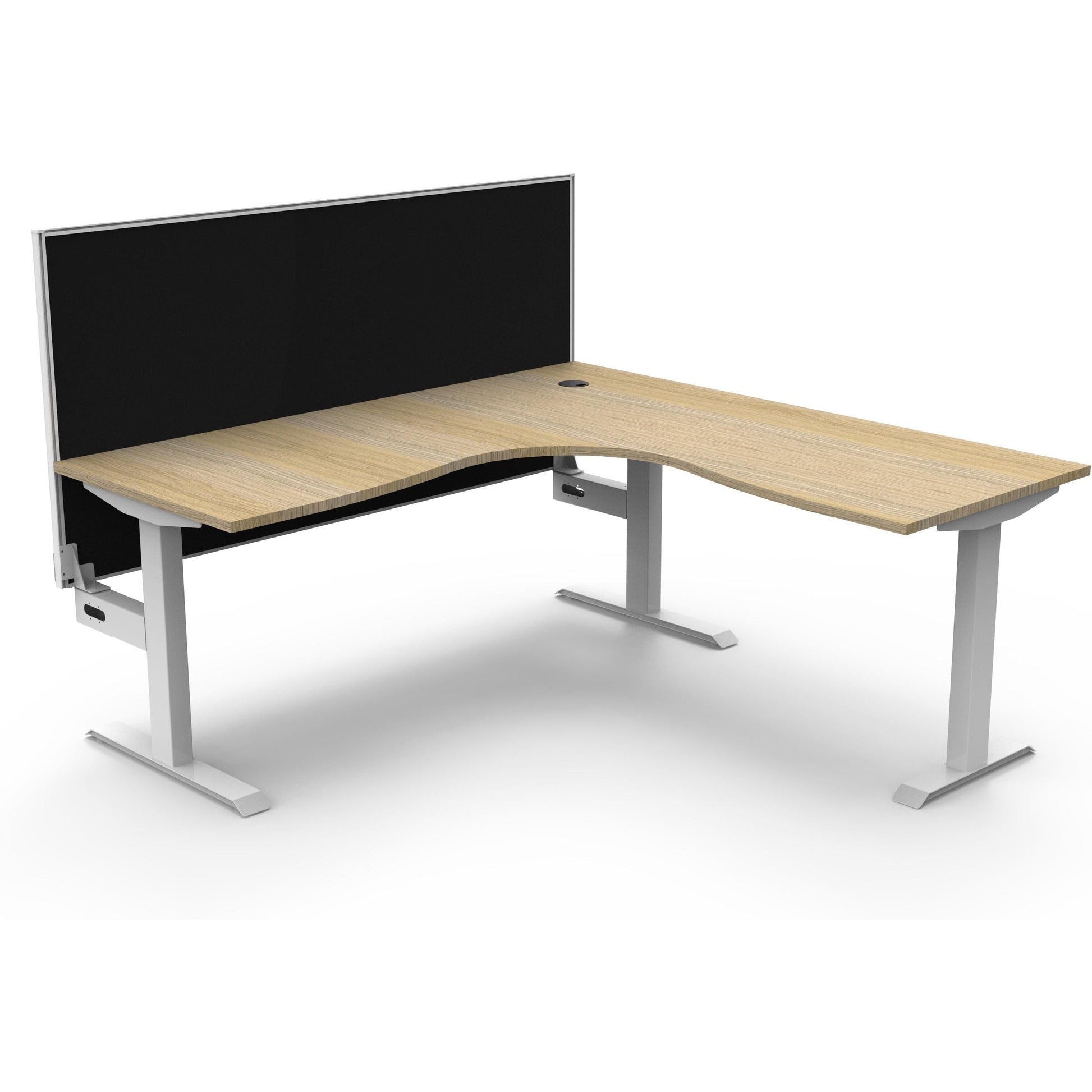 Boost Static Corner Workstation (Non-Adjustable)