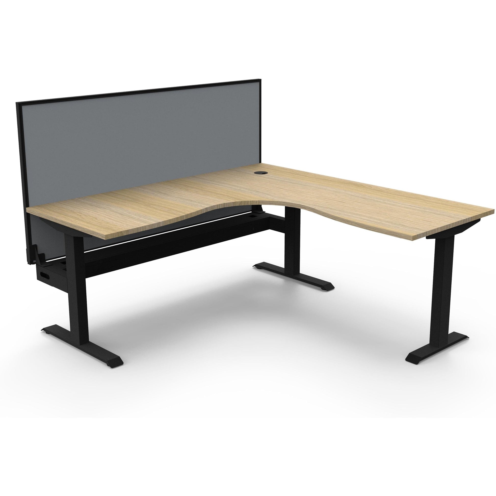 Boost Static Corner Workstation (Non-Adjustable)