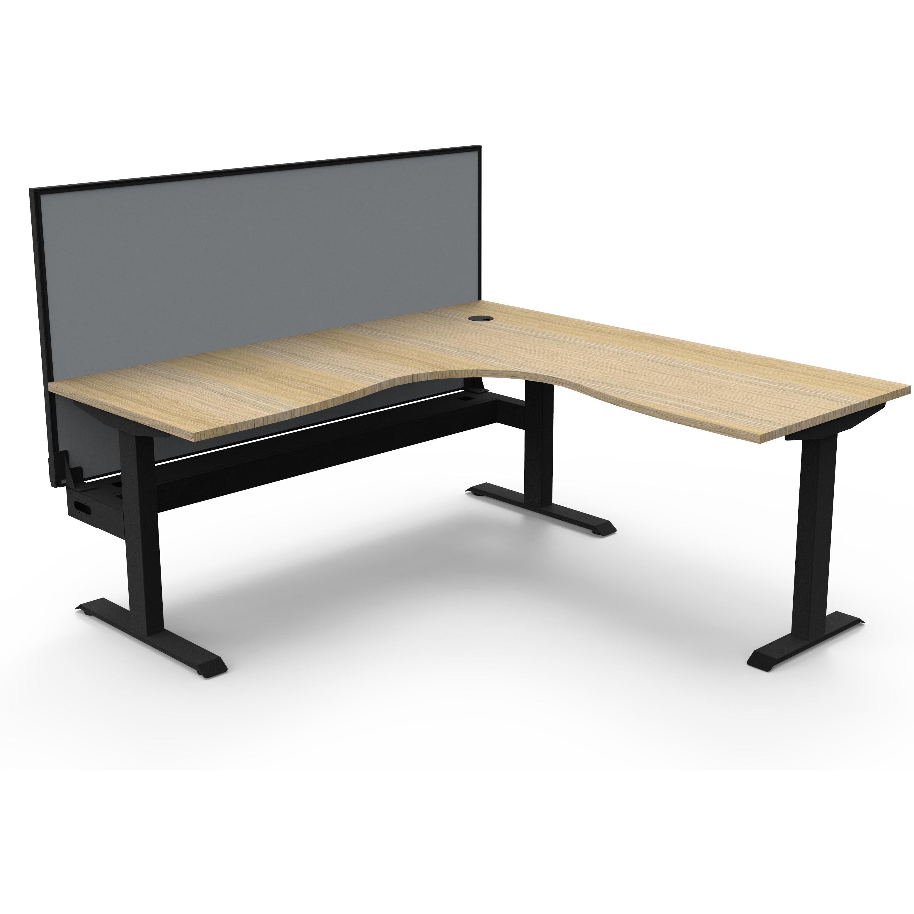 Boost Static Corner Workstation (Non-Adjustable)