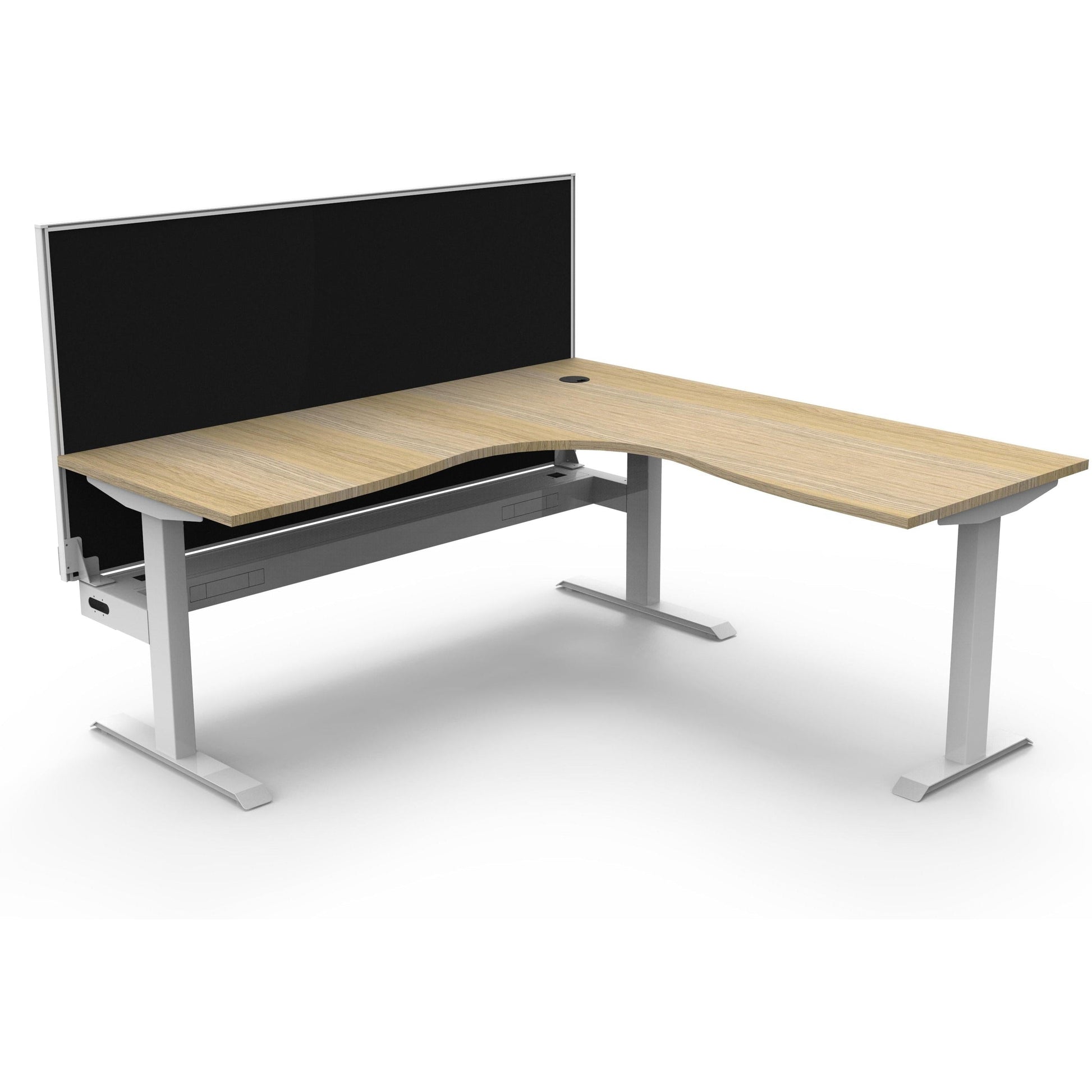 Boost Static Corner Workstation (Non-Adjustable)