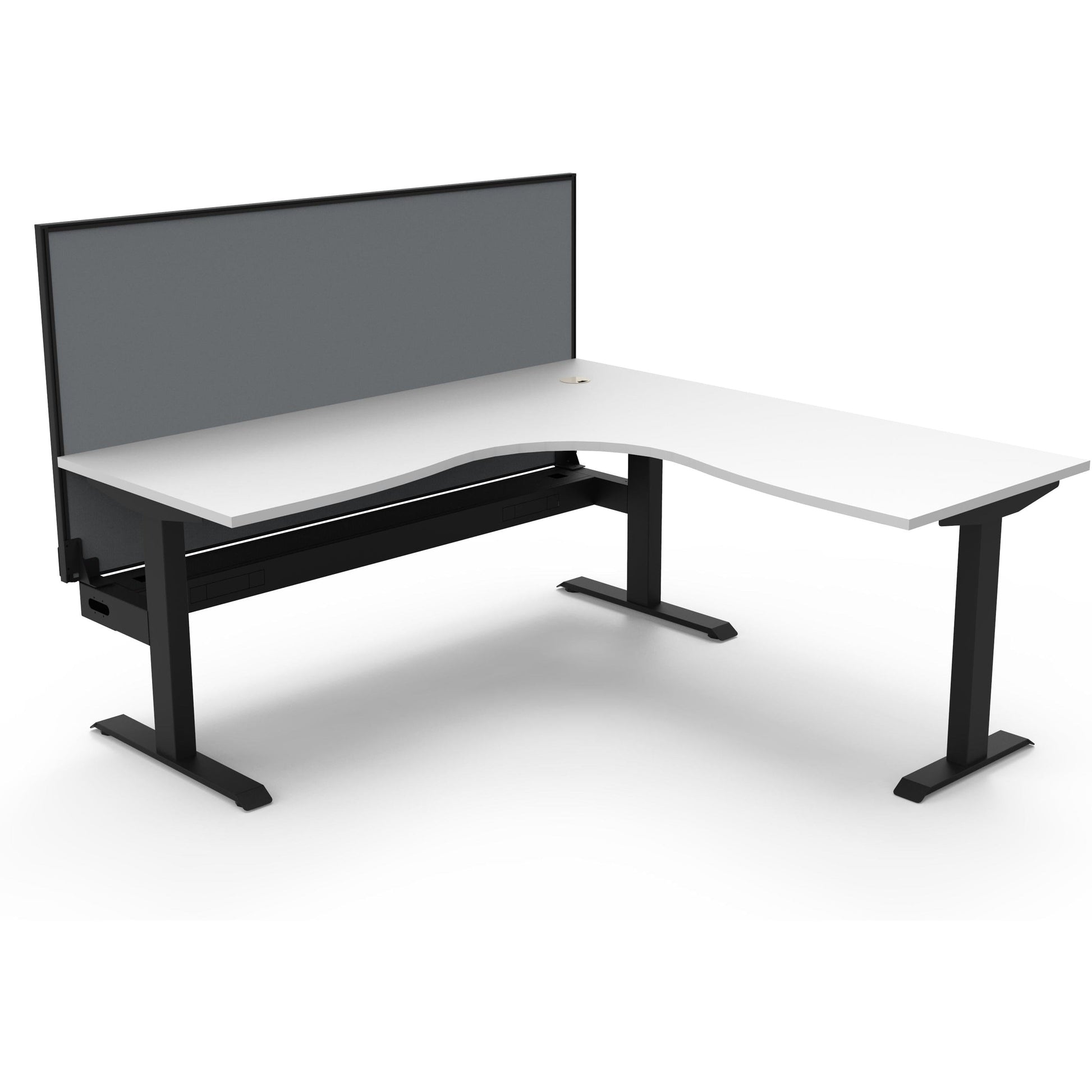 Boost Static Corner Workstation (Non-Adjustable)