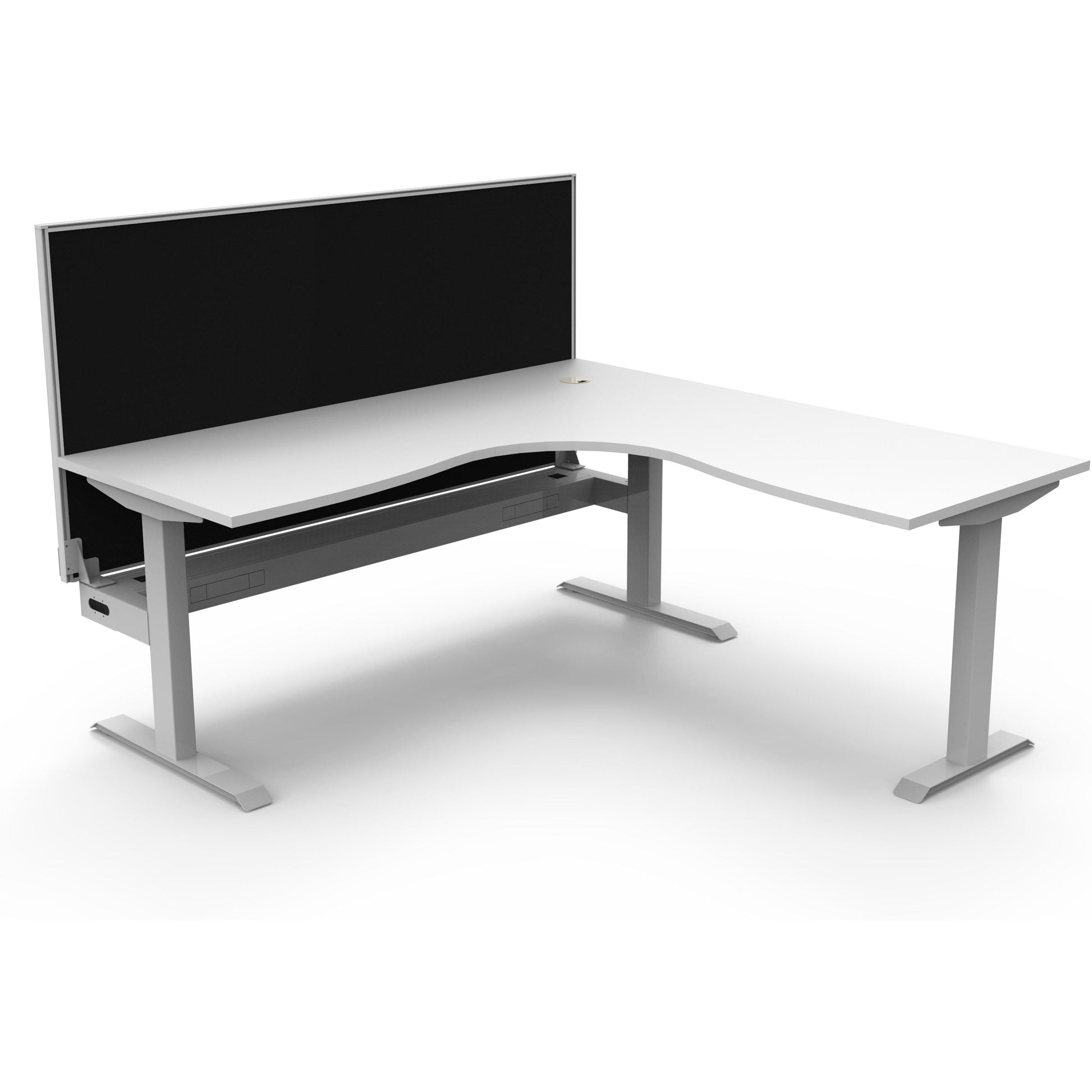 Boost Static Corner Workstation (Non-Adjustable)