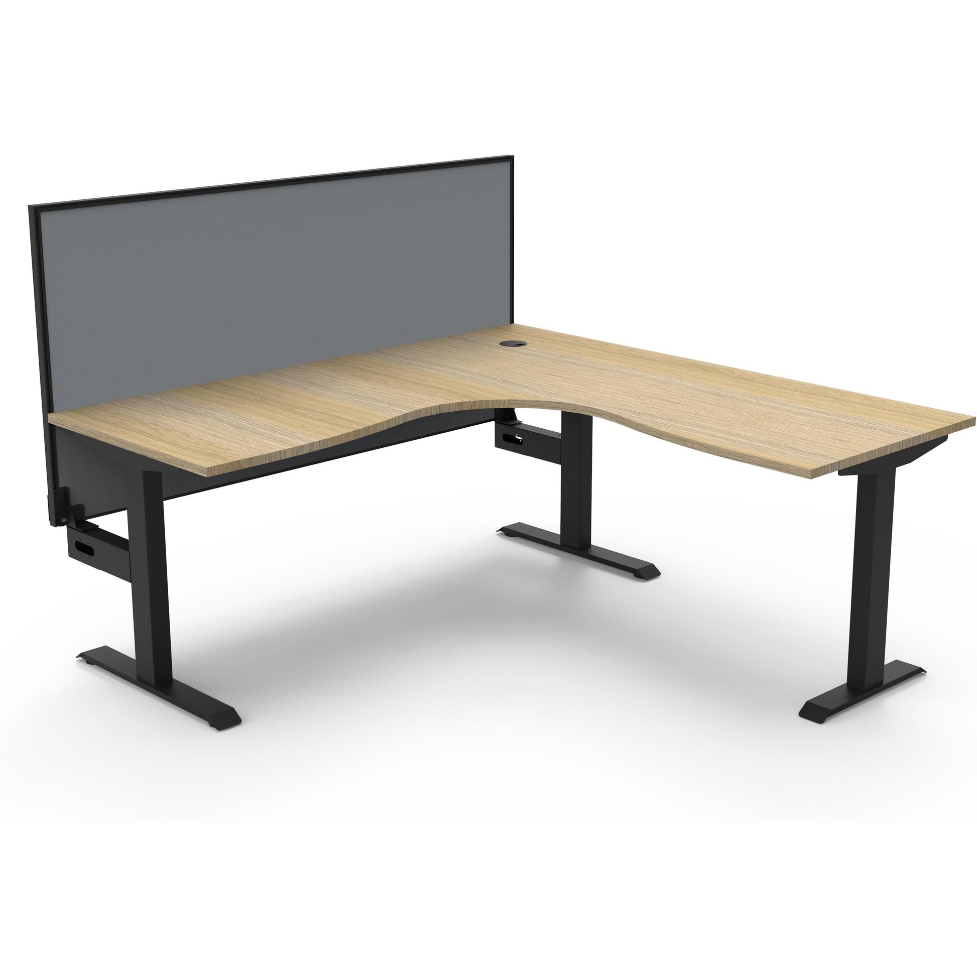 Boost Static Corner Workstation (Non-Adjustable)