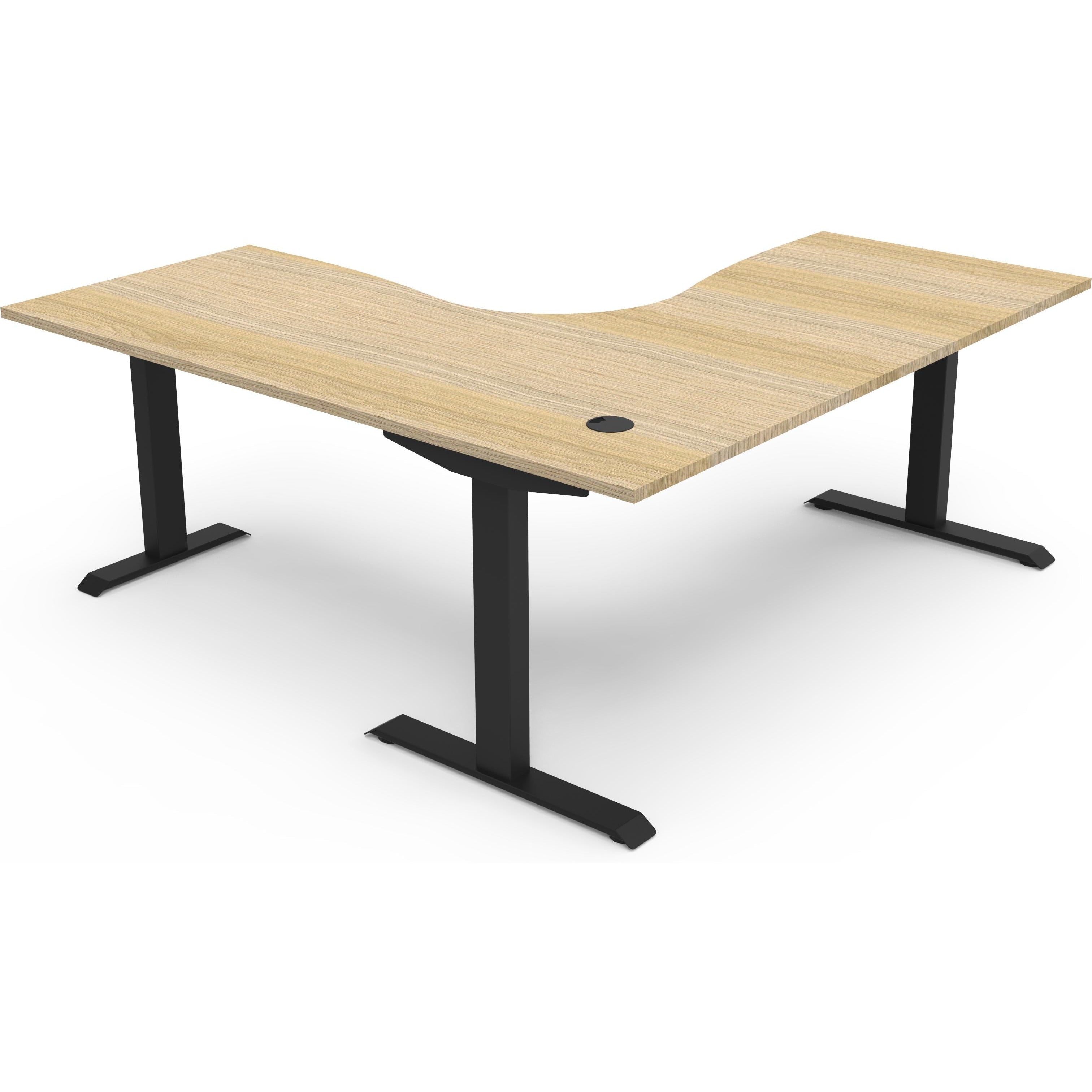 Boost Static Corner Workstation (Non-Adjustable)