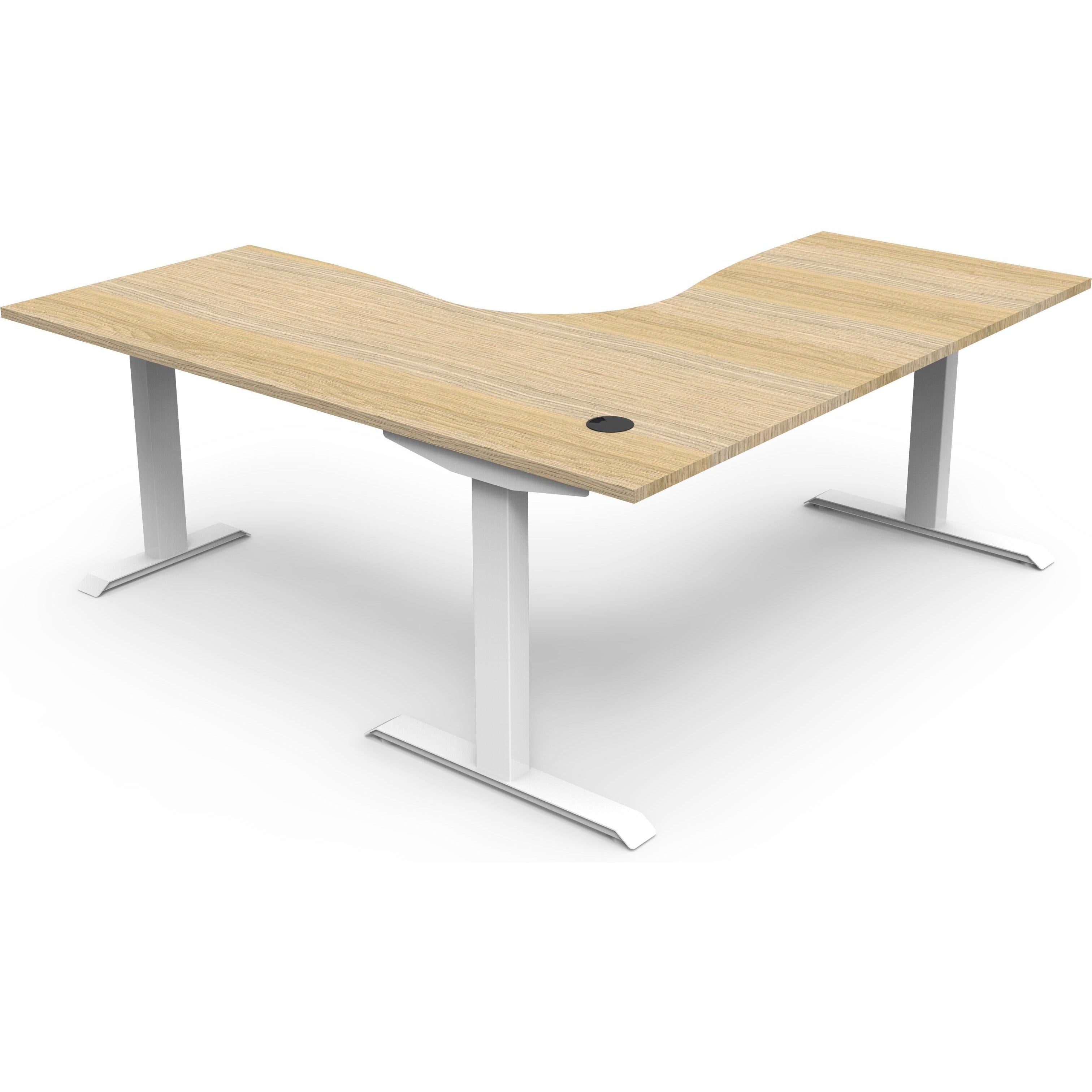Boost Static Corner Workstation (Non-Adjustable)