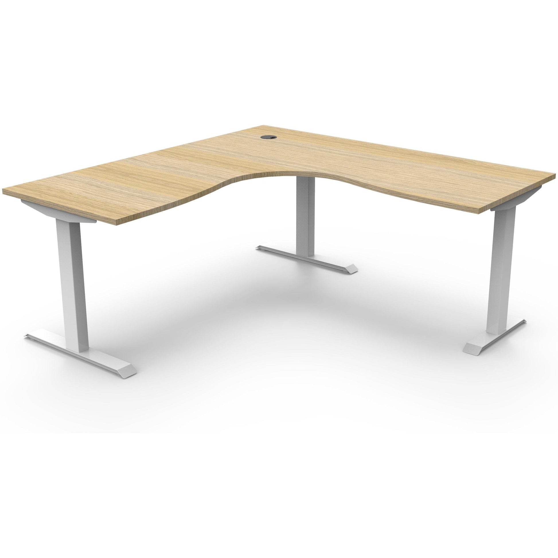 Boost Static Corner Workstation (Non-Adjustable)