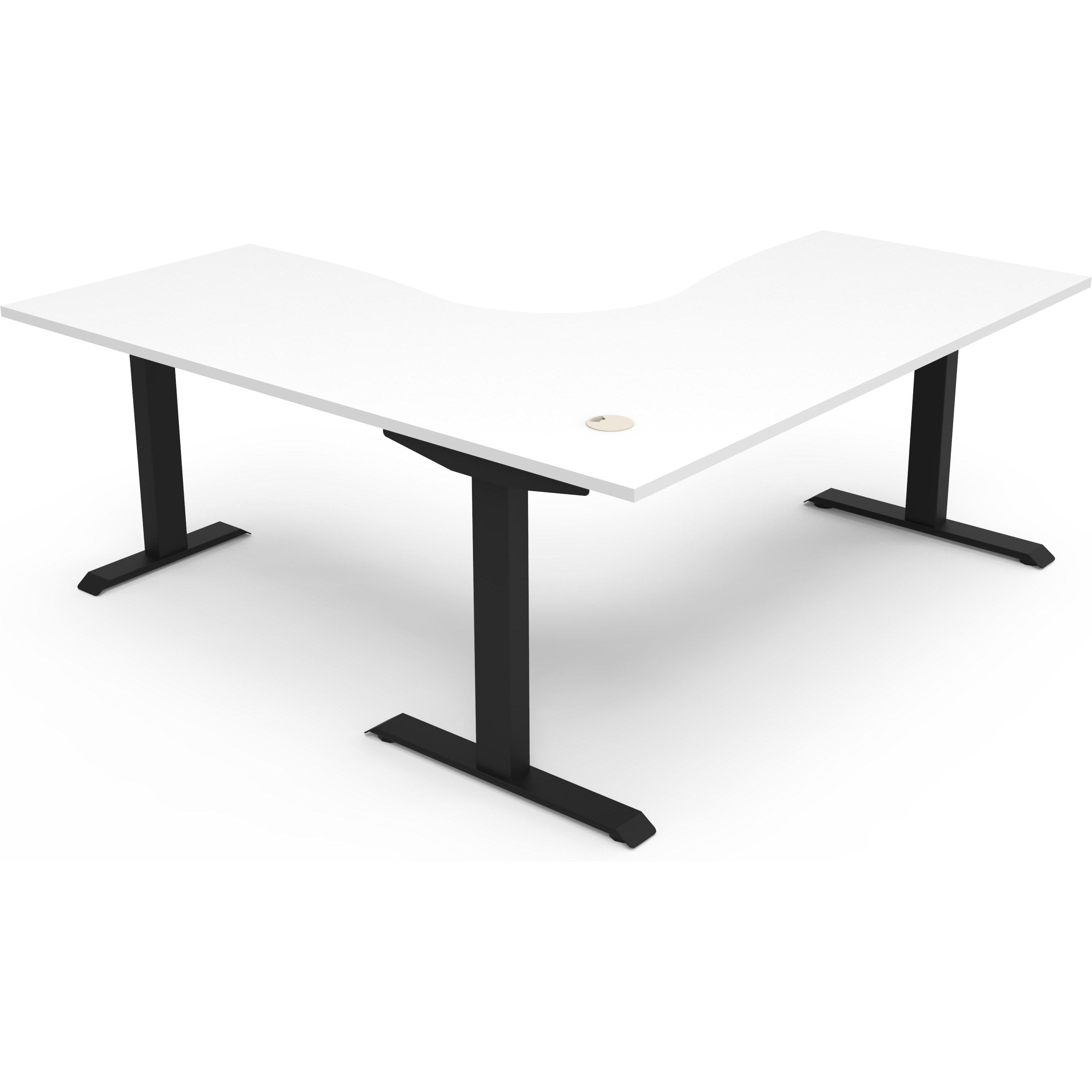 Boost Static Corner Workstation (Non-Adjustable)