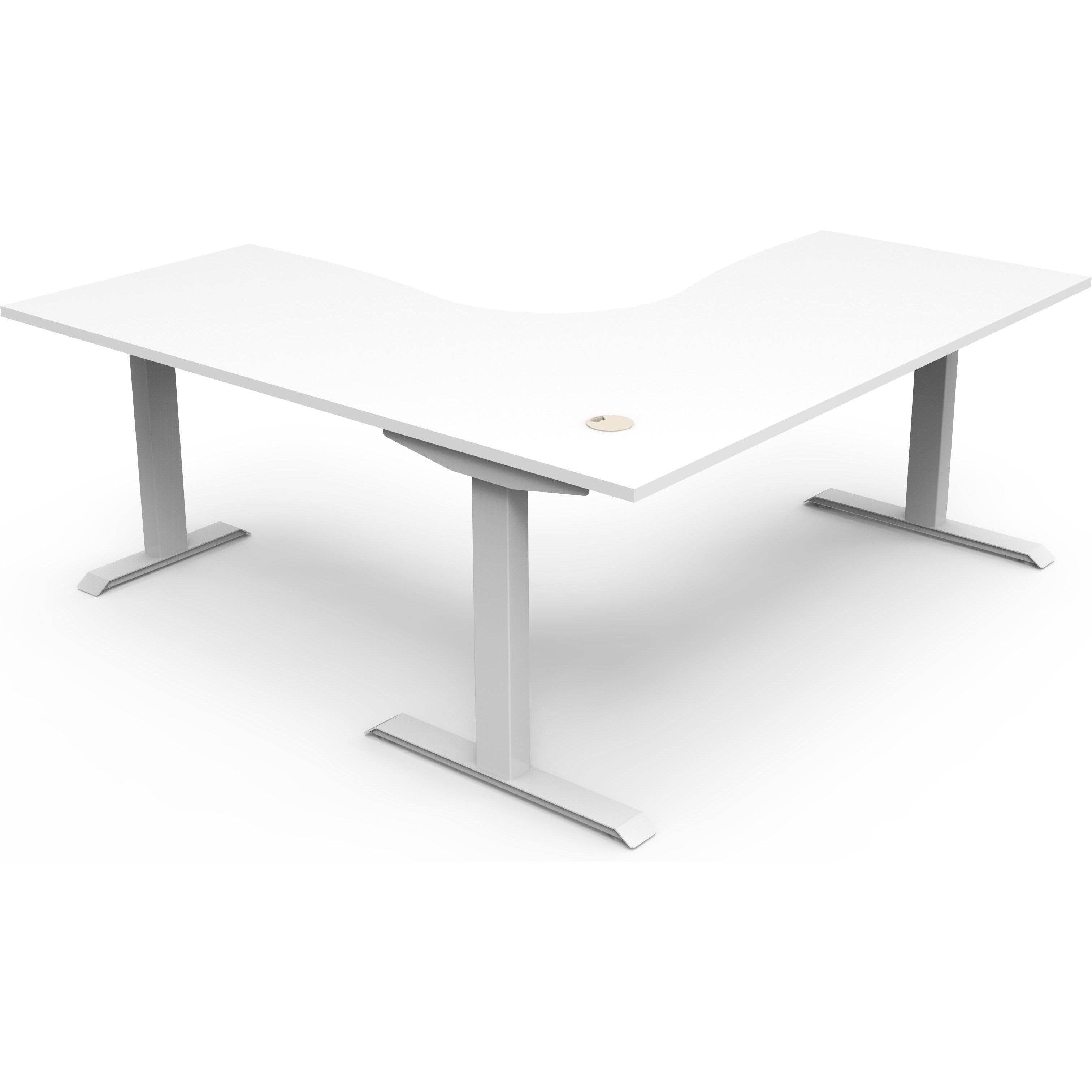 Boost Static Corner Workstation (Non-Adjustable)