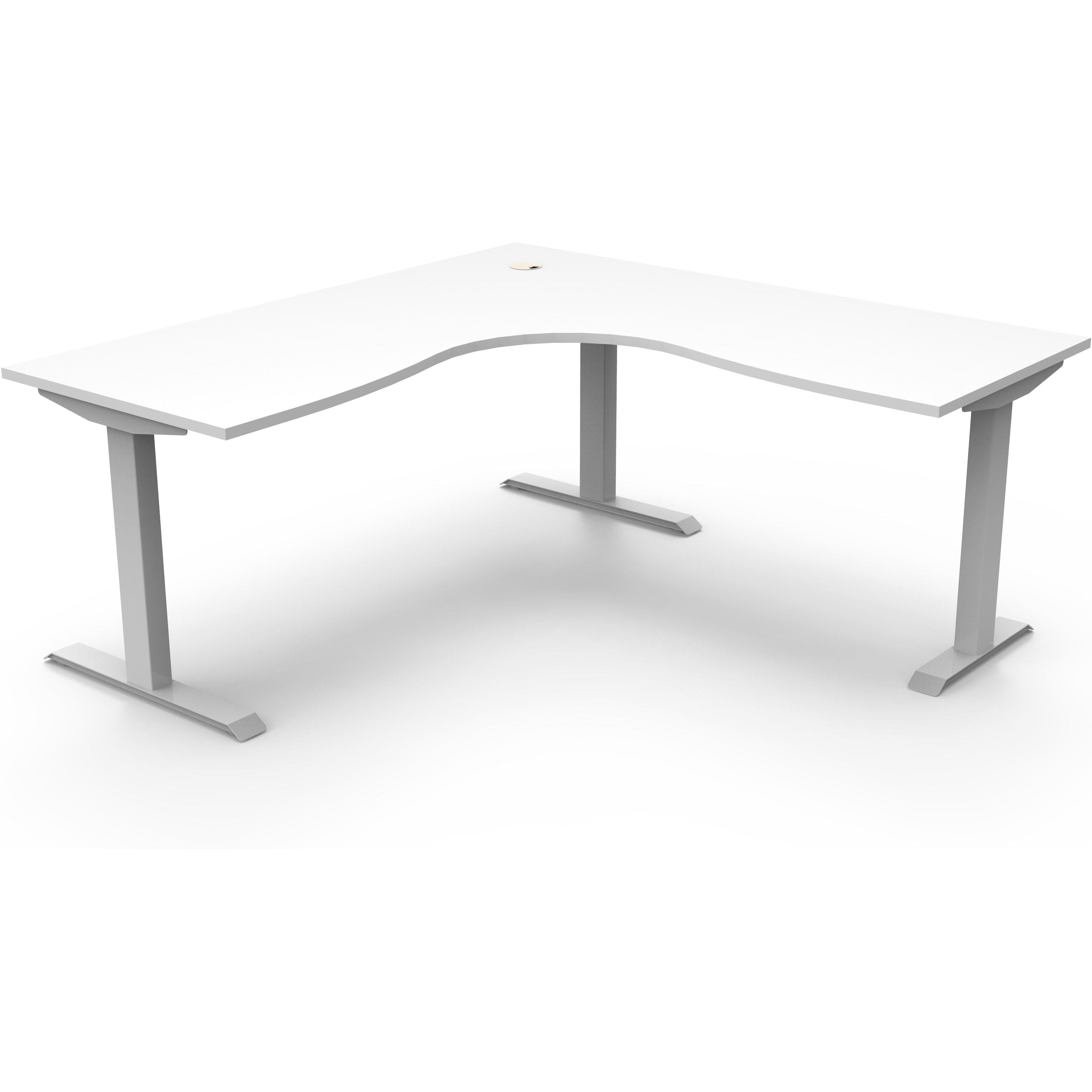 Boost Static Corner Workstation (Non-Adjustable)