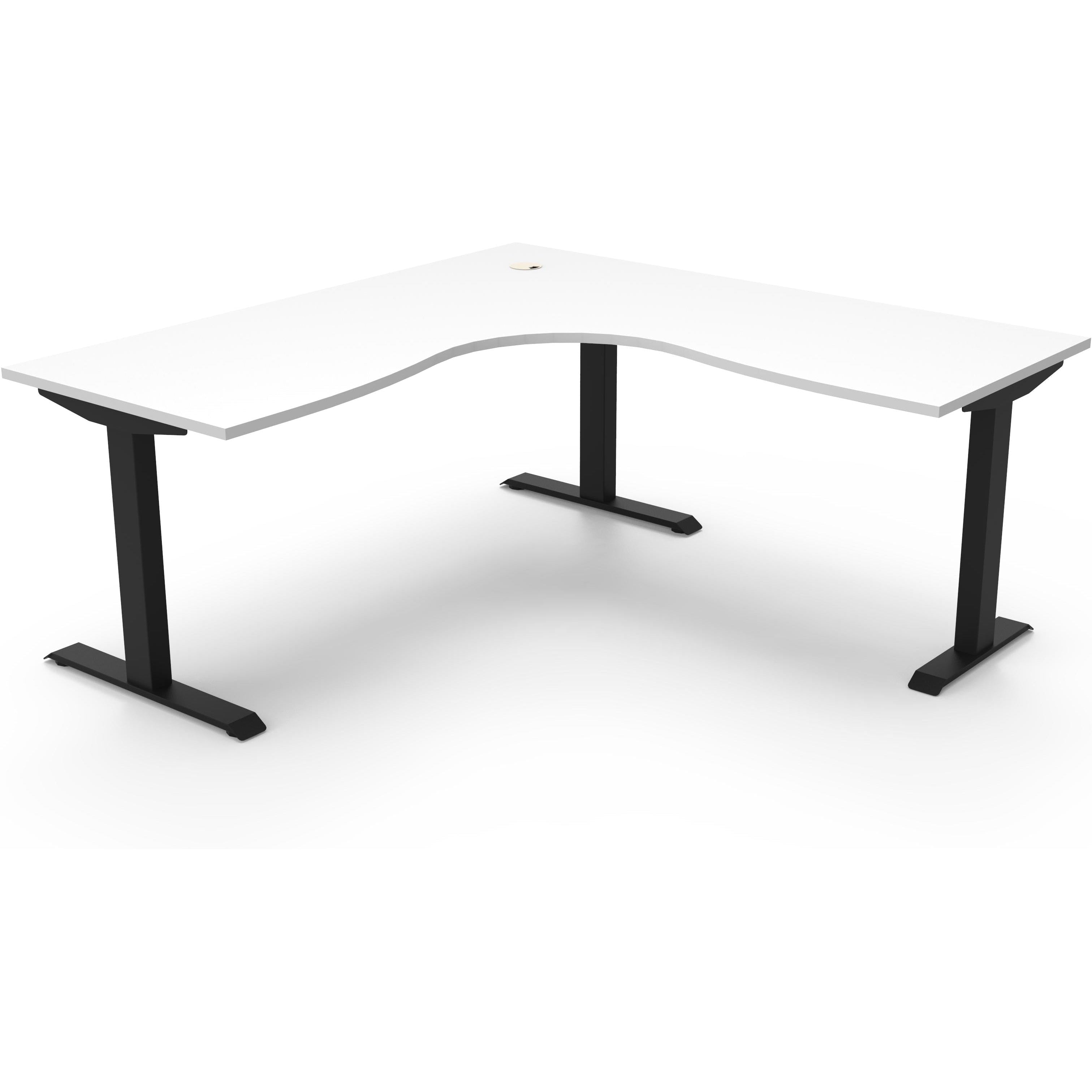 Boost Static Corner Workstation (Non-Adjustable)