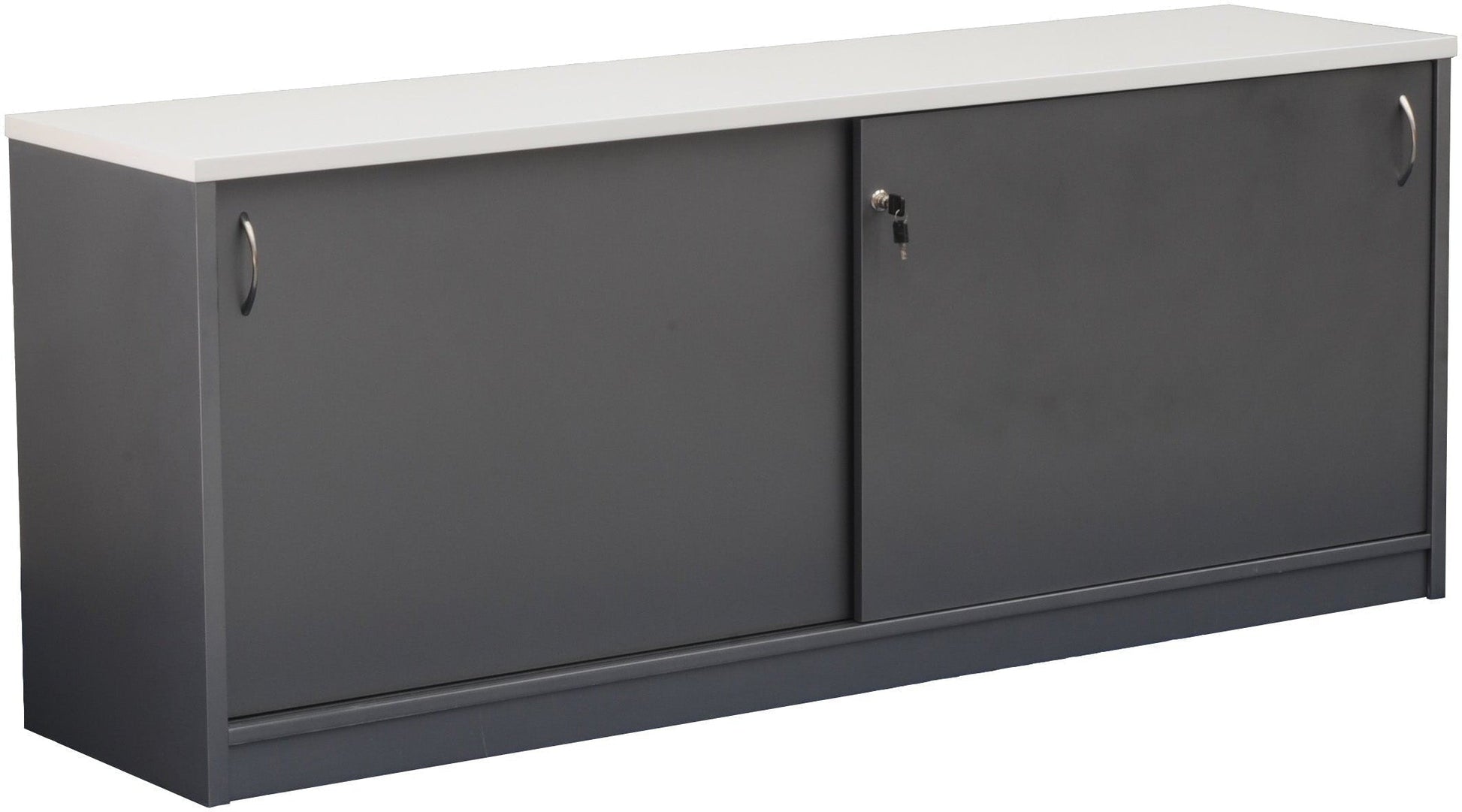 Glossy White Counter Buffet