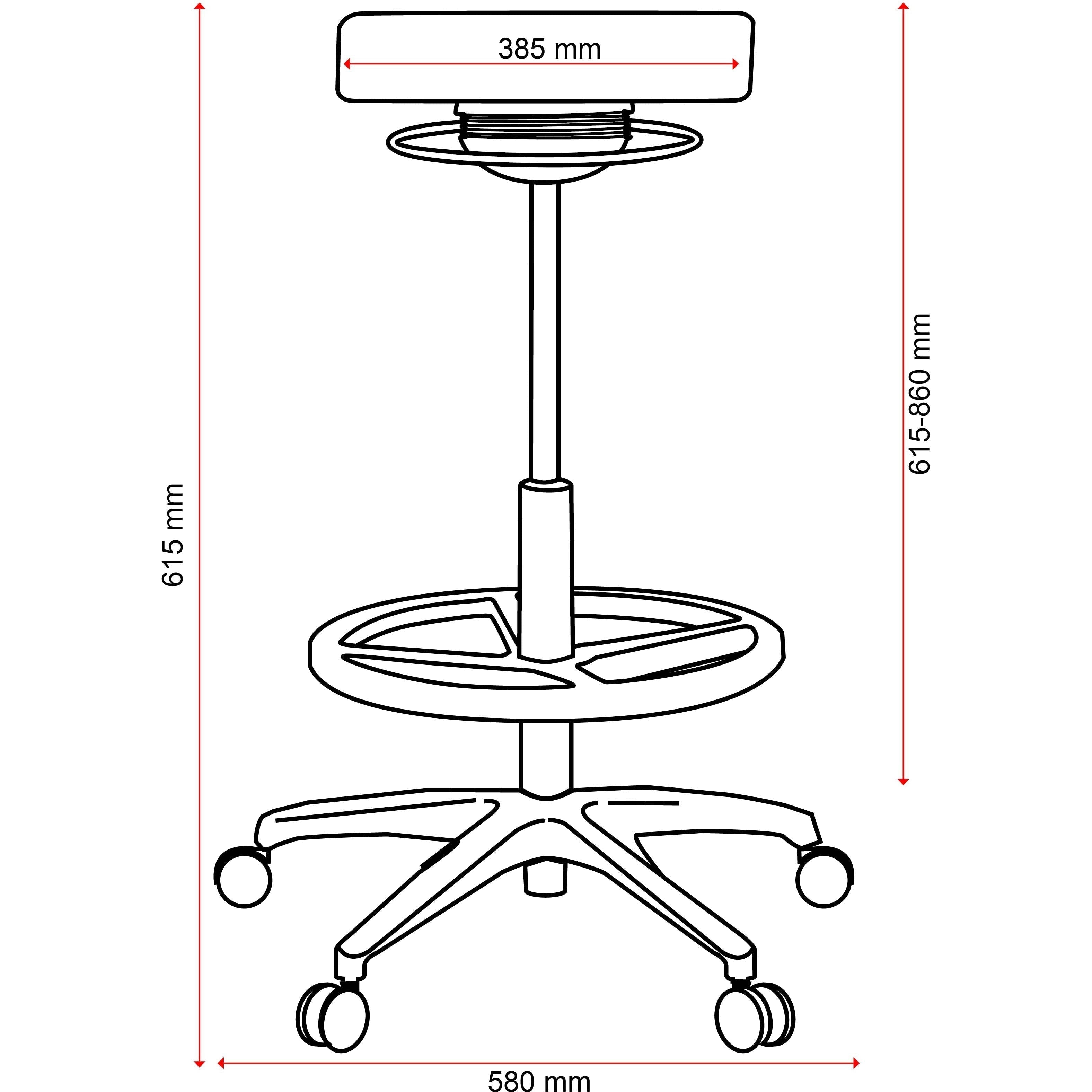 Buro Polo Drafting Stool