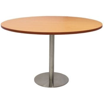 Round Flat Disc Base Table