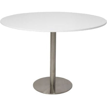 Round Flat Disc Base Table