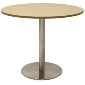 Round Flat Disc Base Table