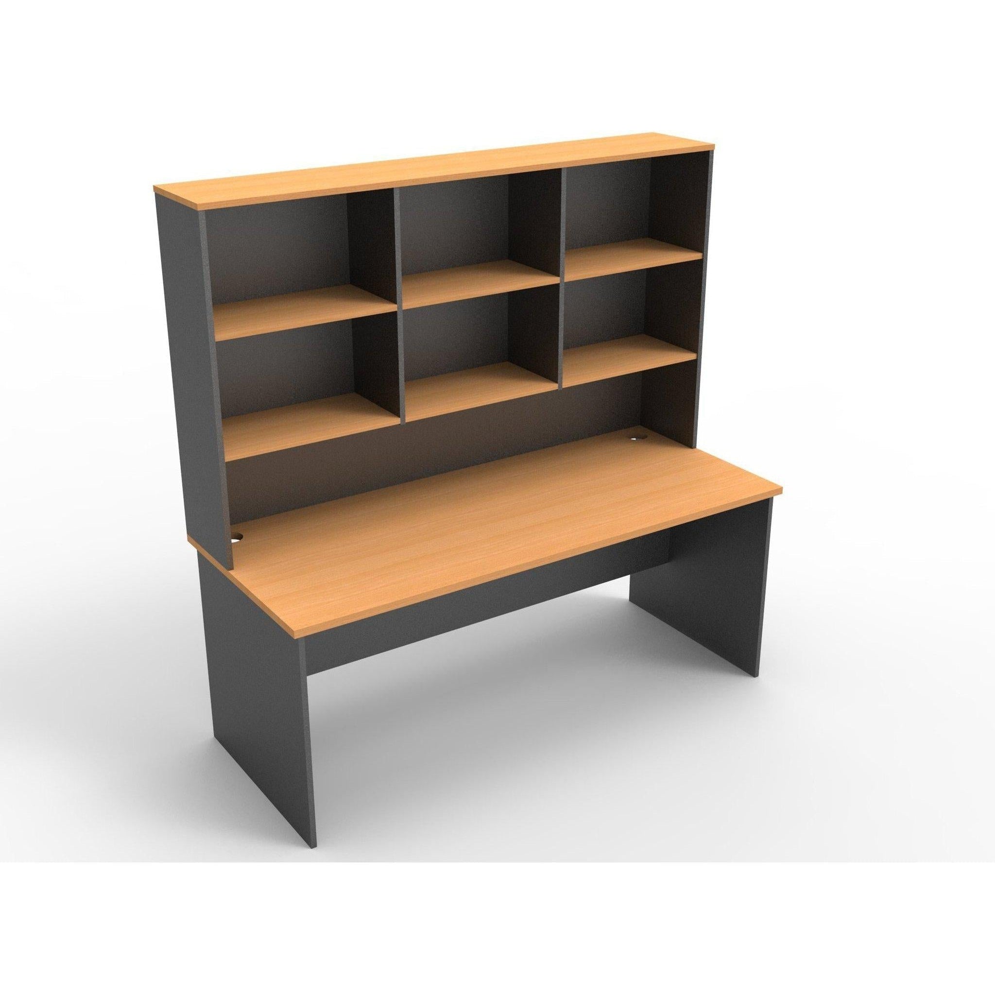 Rapid Worker Desk with Hutch – The Office Furniture