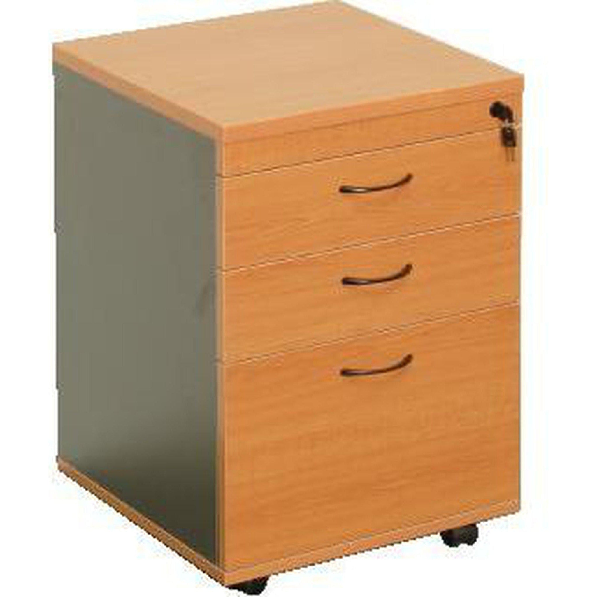 Rapid Worker Desk with Mobile Pedestal