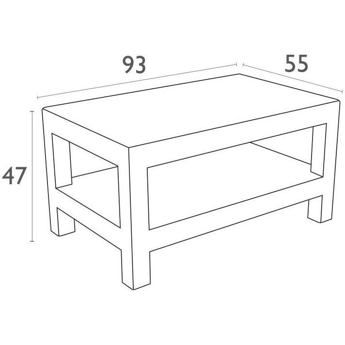 Monaco lounge Table