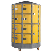 Steelco Carousel Circular Plastic Lockers