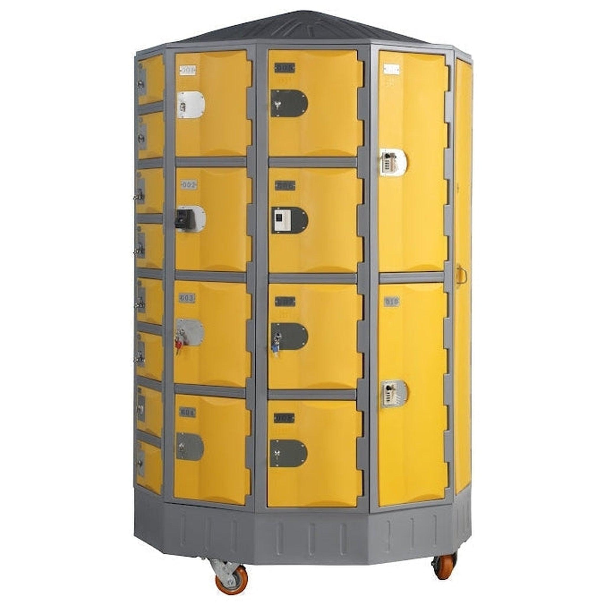 Steelco Carousel Circular Plastic Lockers