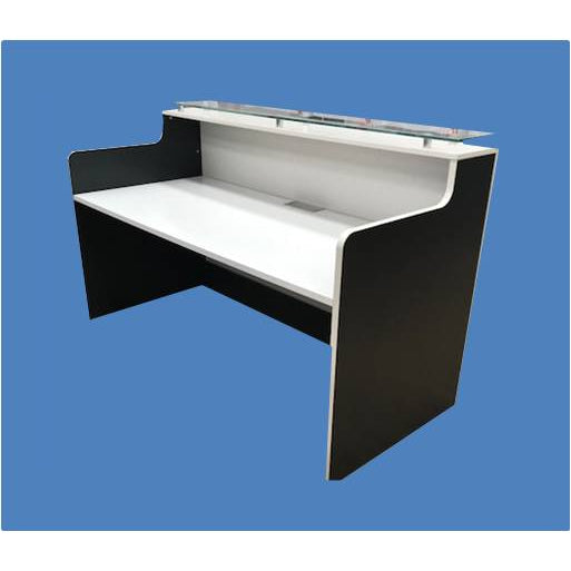 Classic Reception Counter - White/Charcoal