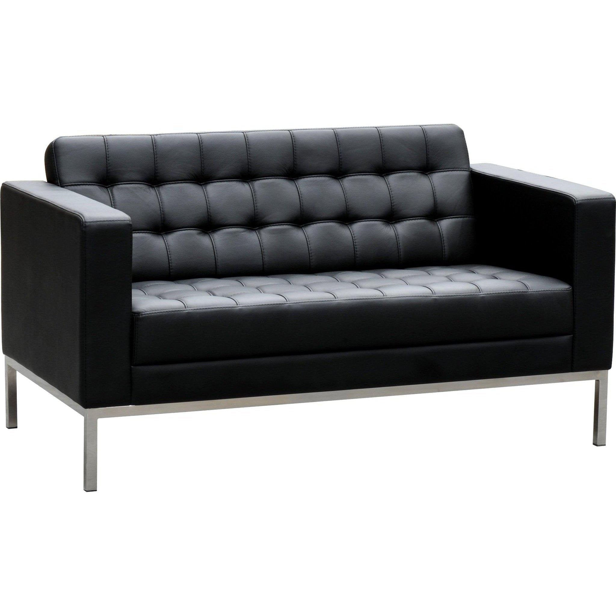 Como 2 Seater Leather Lounge