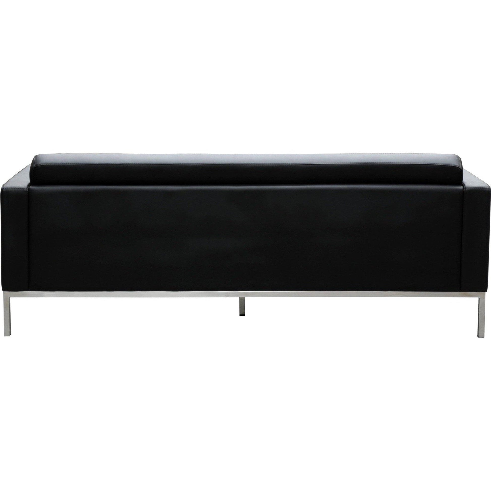 Como 3 Seater Leather Lounge