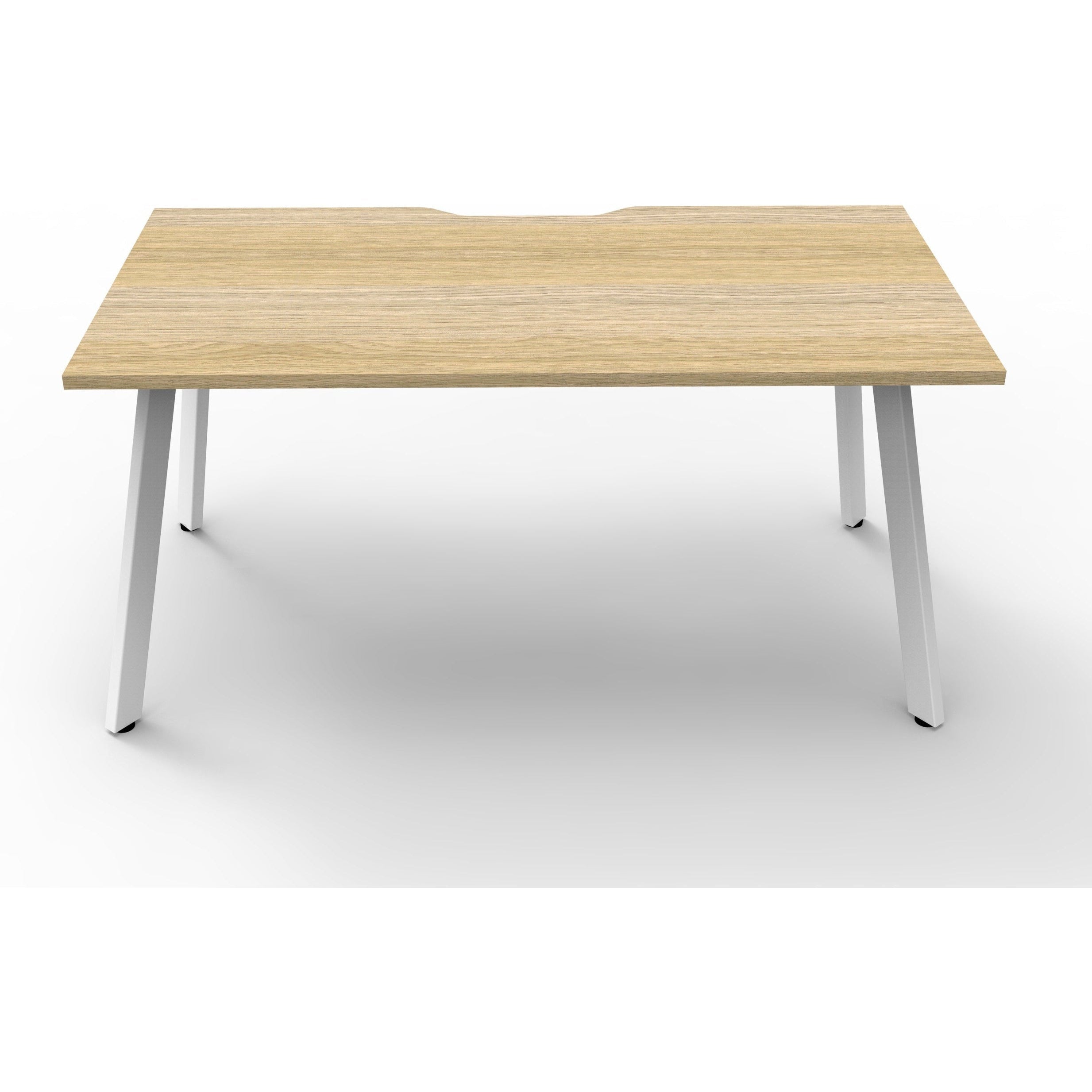 Eternity 1 Person Single Sided Workstation - Oak