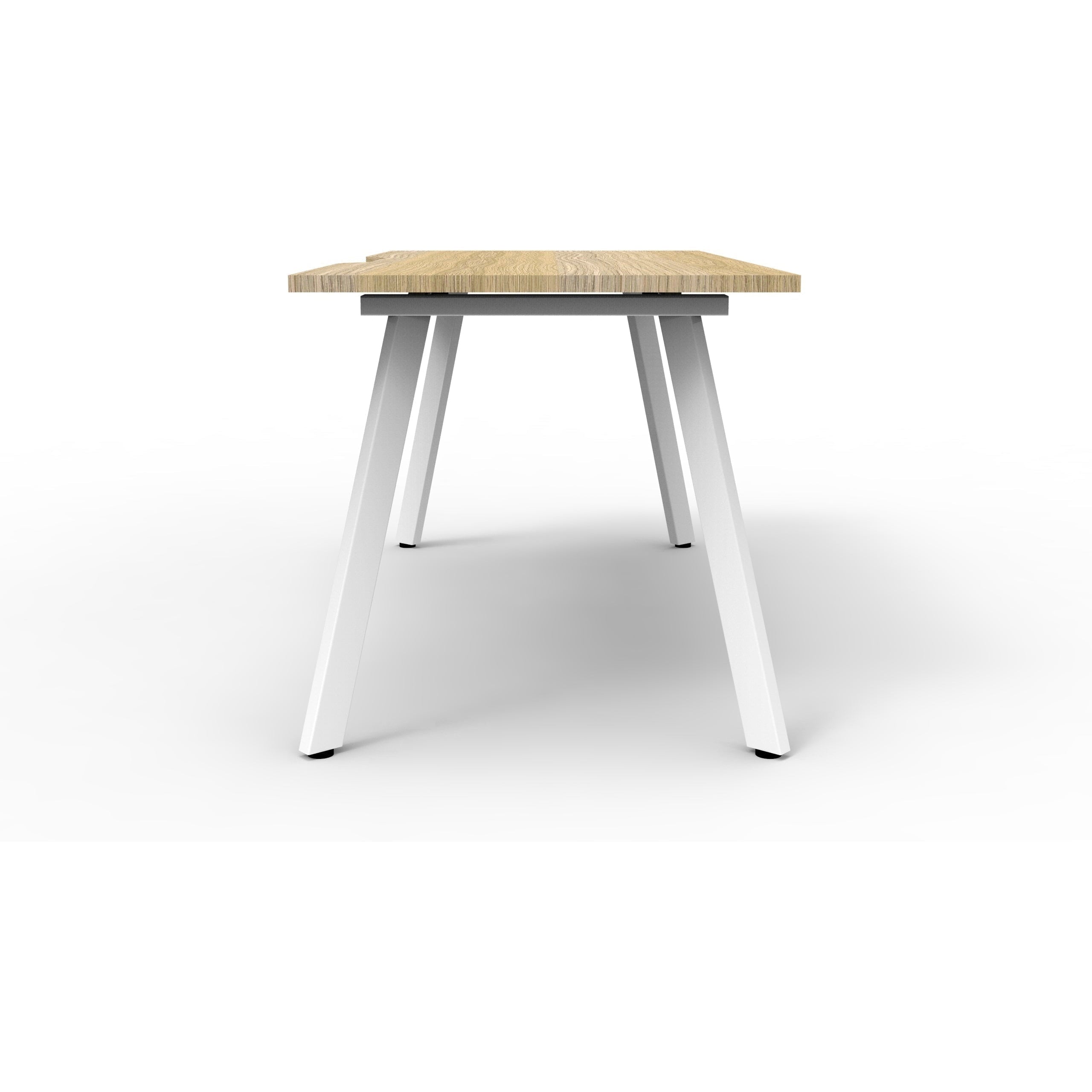 Eternity 1 Person Single Sided Workstation - Oak