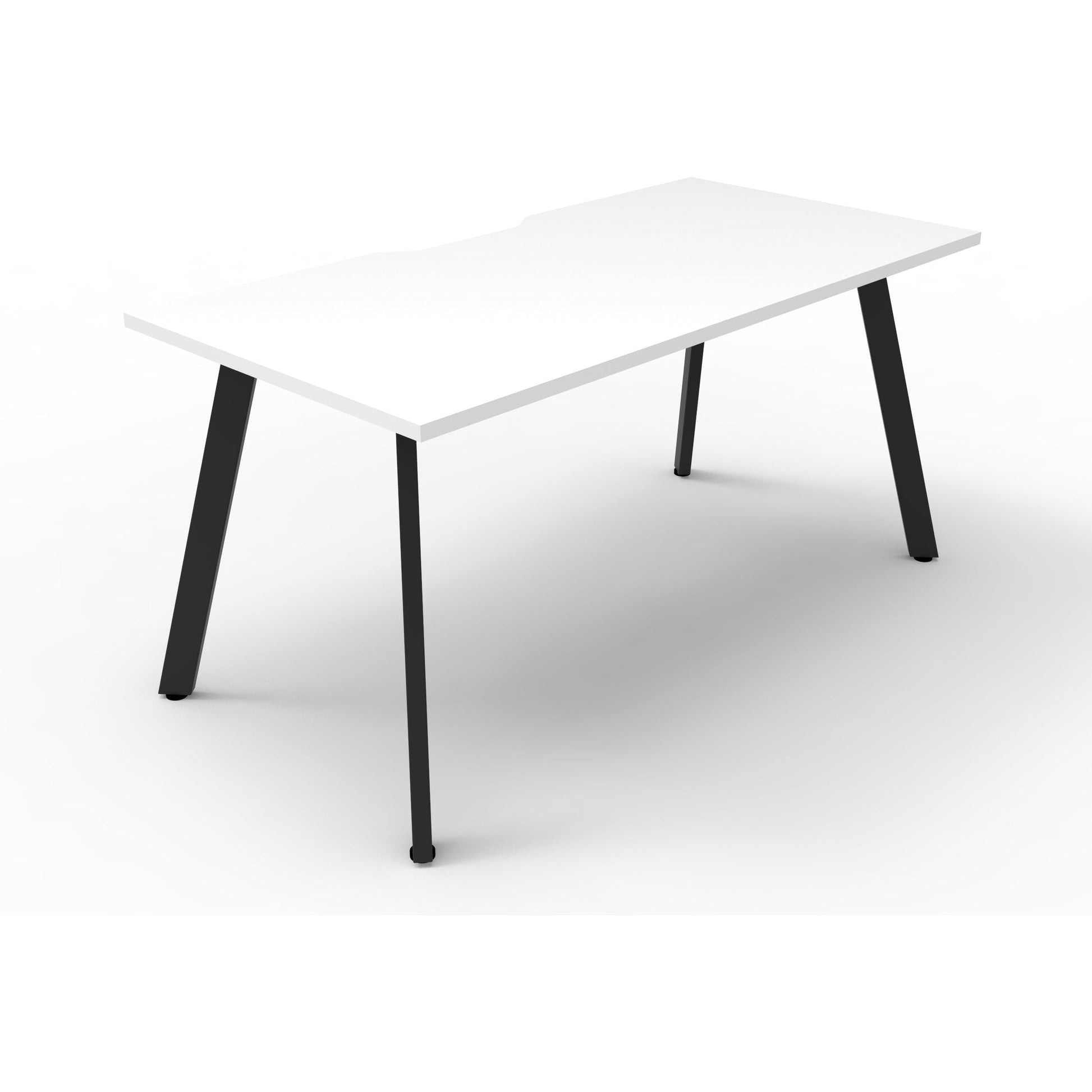 Eternity 1 Person Single Sided Workstation - White