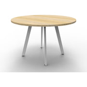 Eternity Round Meeting Table 1200mm Diameter - Oak