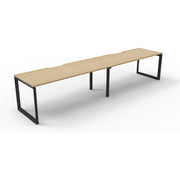 Deluxe Rapid Infinity 2 Person Loop Single Sided Workstation - No Screen - Loop Leg