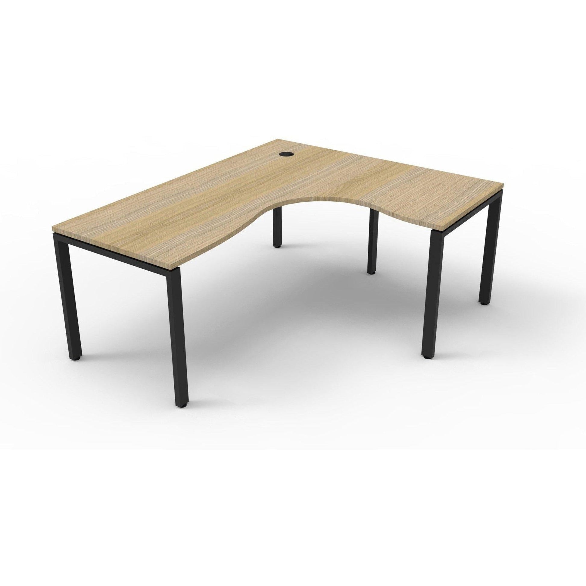 Deluxe Infinity Corner Workstations - Profile Leg