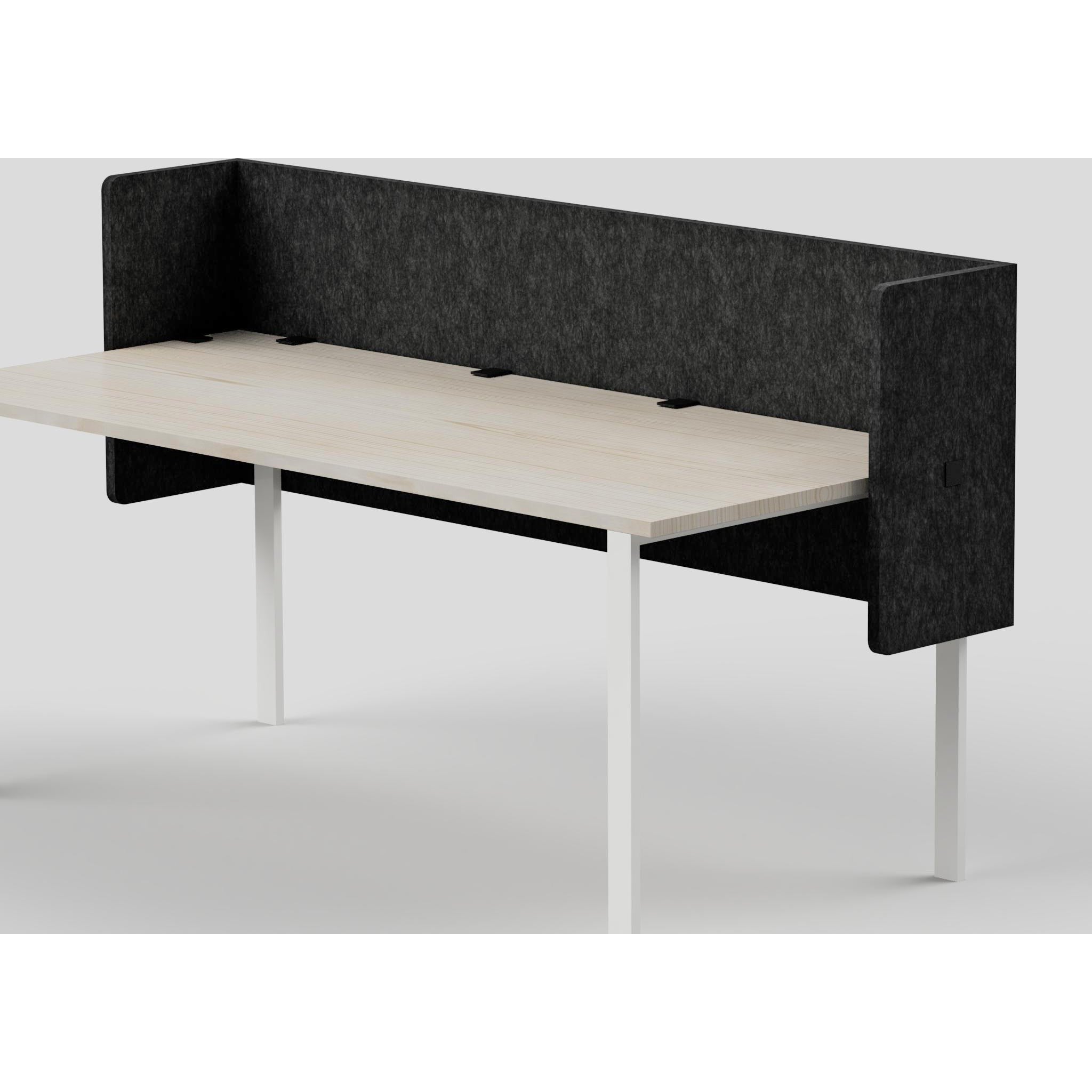 SANA Serenity Surround DUAL Desk Screen (Without Brackets)