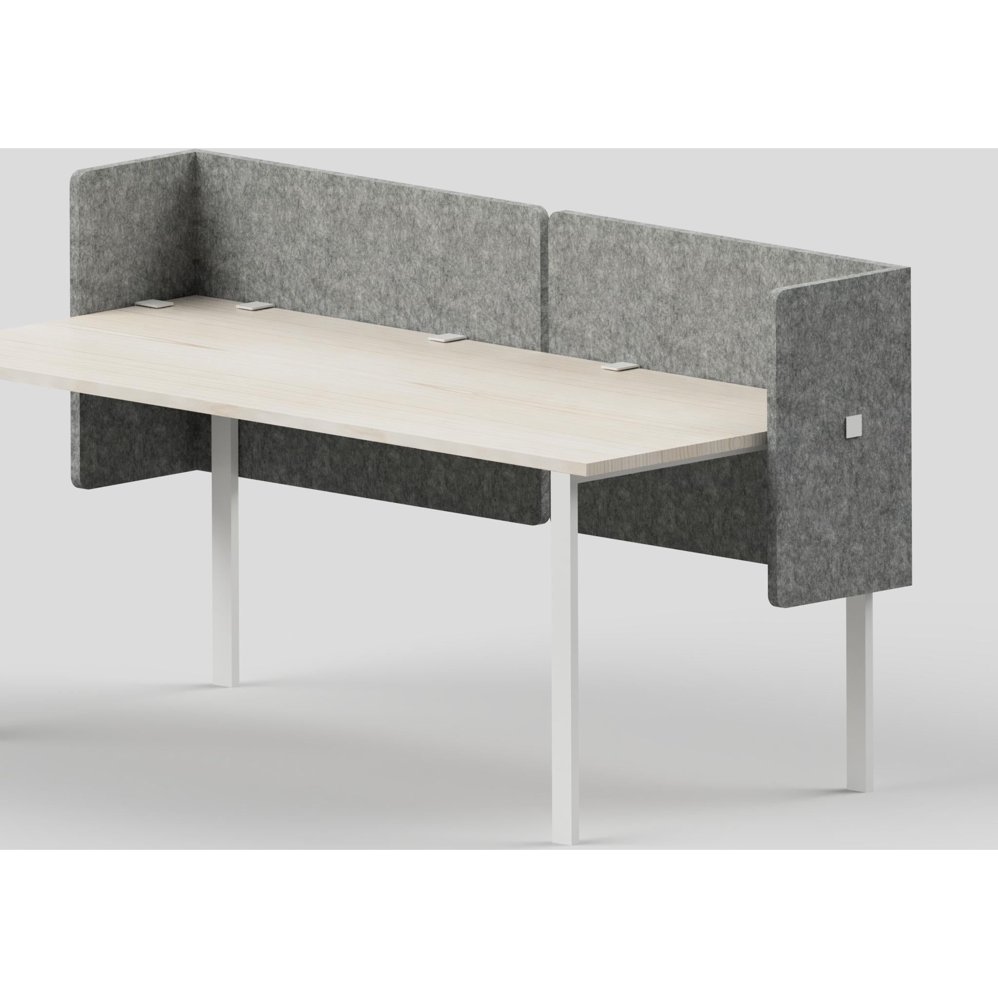 SANA Serenity Double Surround Desk Screen (Without Brackets)