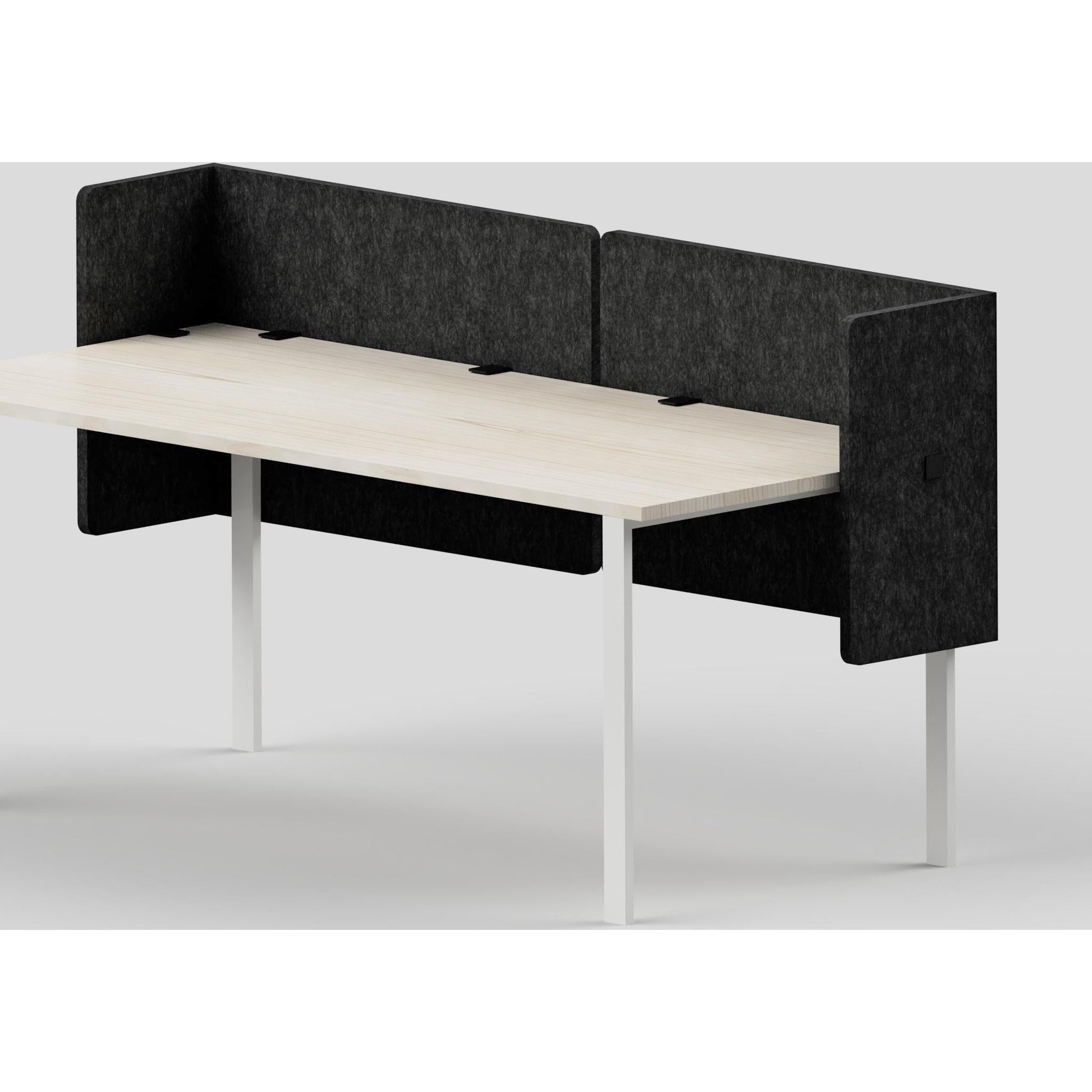 SANA Serenity Double Surround Desk Screen (Without Brackets)