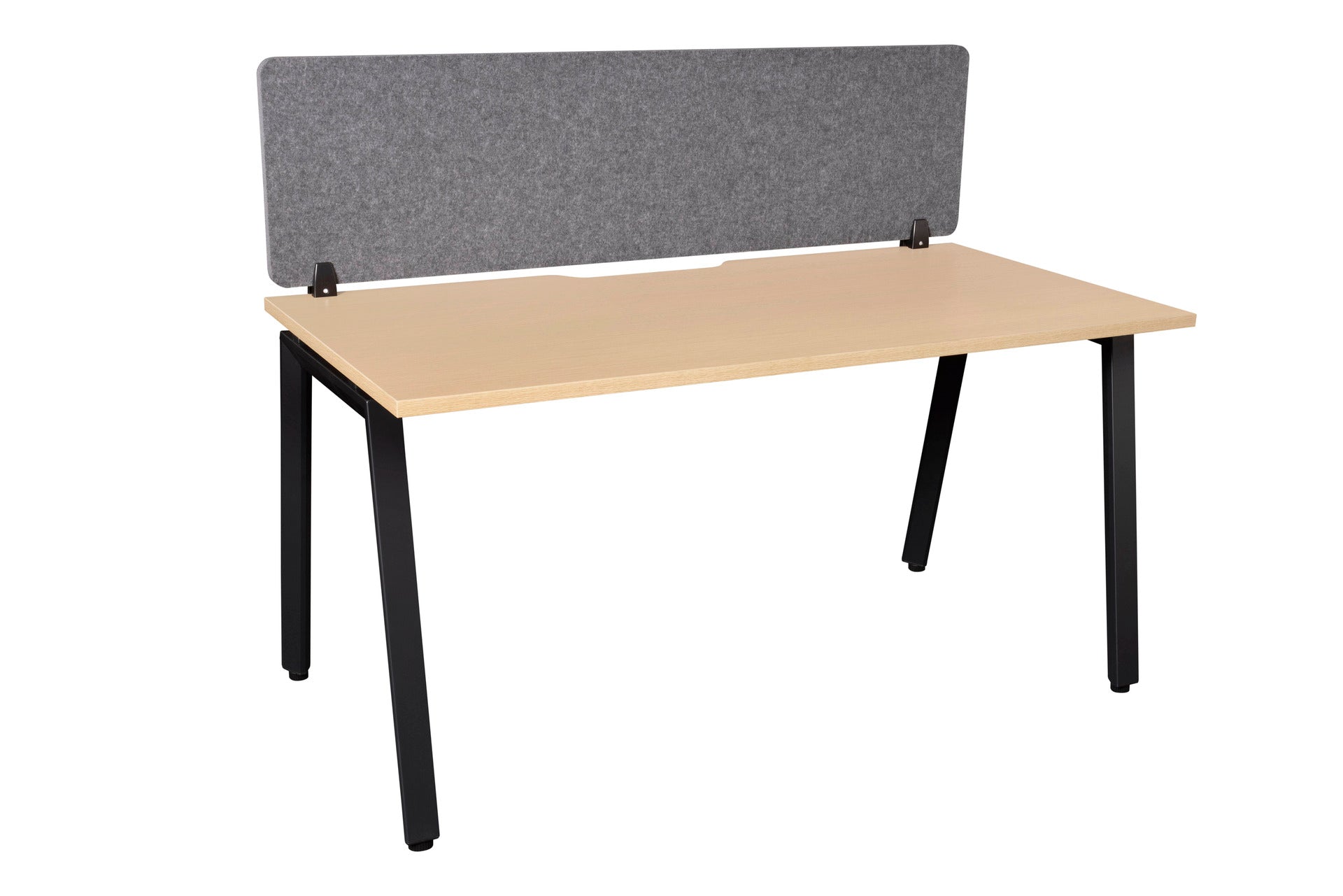 Daytona 1 Person Single Sided Workstation - With Screen