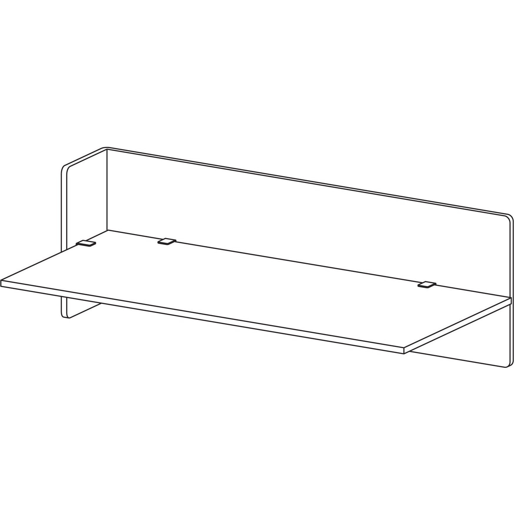 SANA Serenity Side Bar DUAL Desk Screen (Without Brackets)