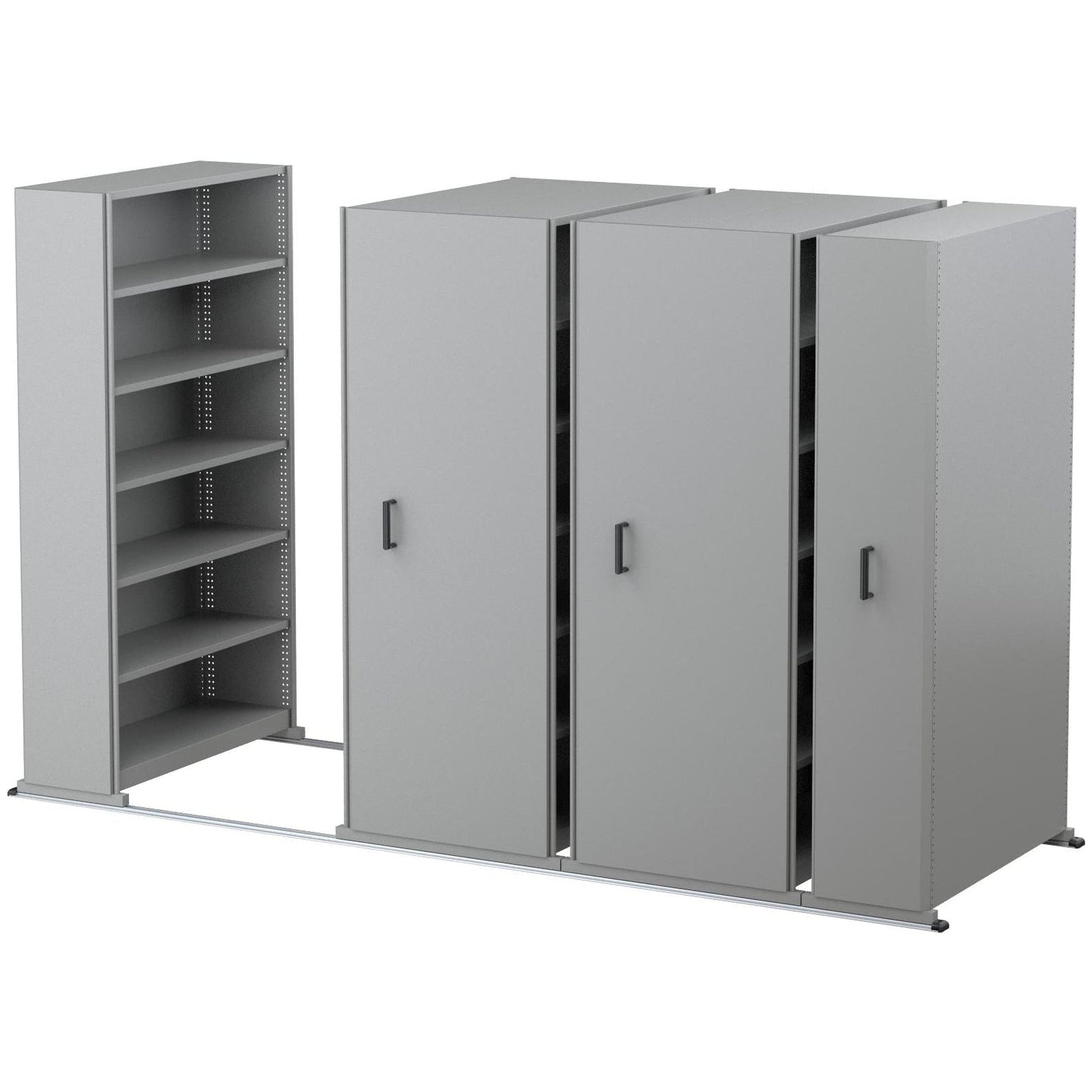Elite Compactus 6 Bay Mobile Shelving Unit