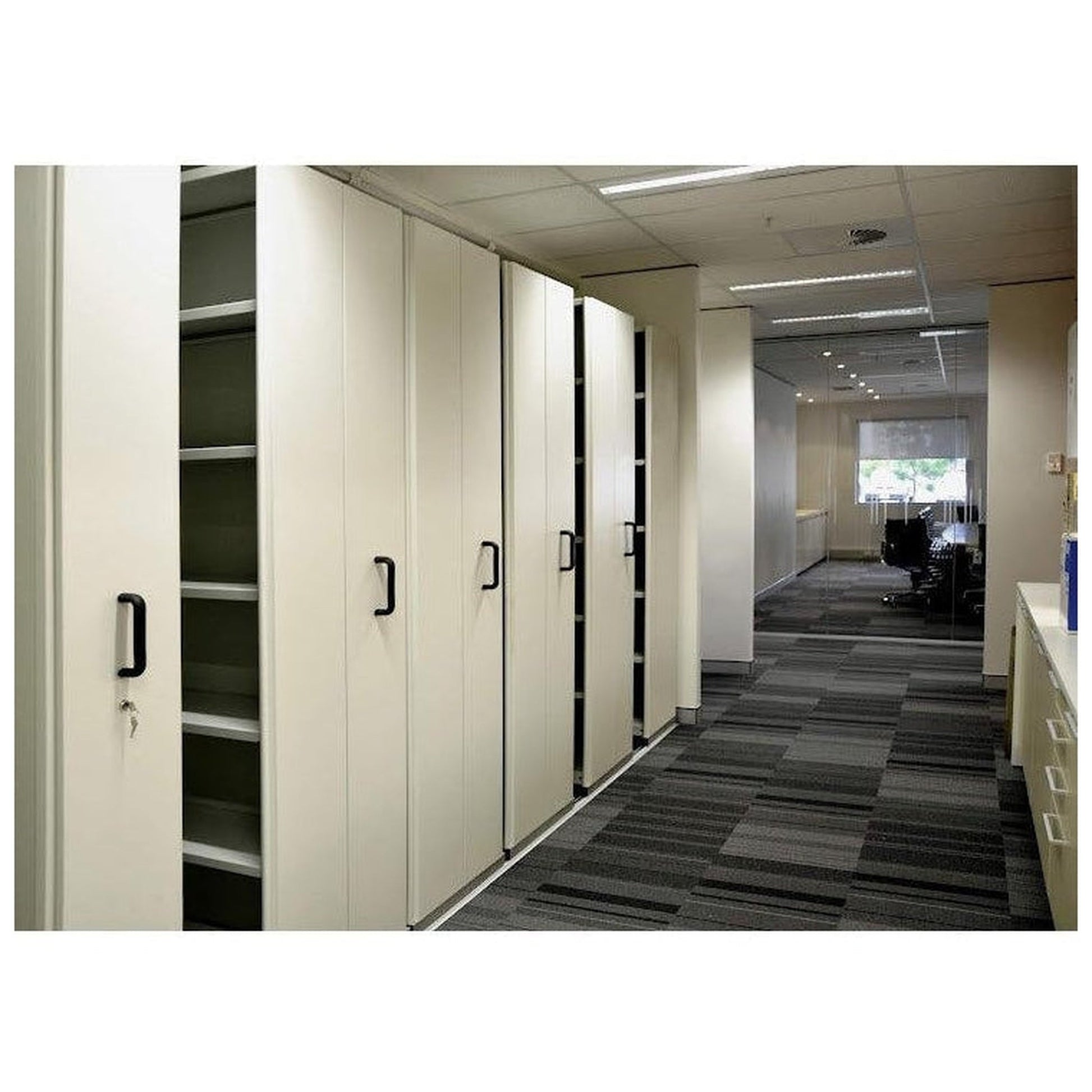 Elite Compactus 6 Bay Mobile Shelving Unit