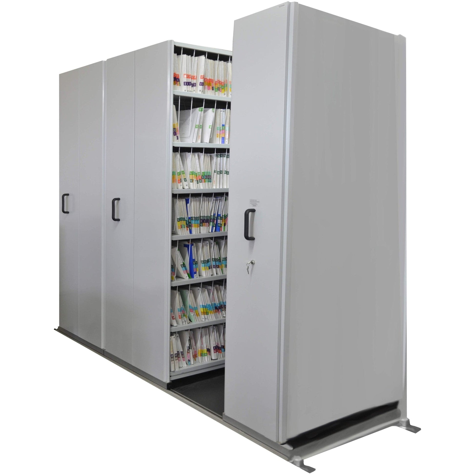 Elite Compactus 6 Bay Mobile Shelving Unit