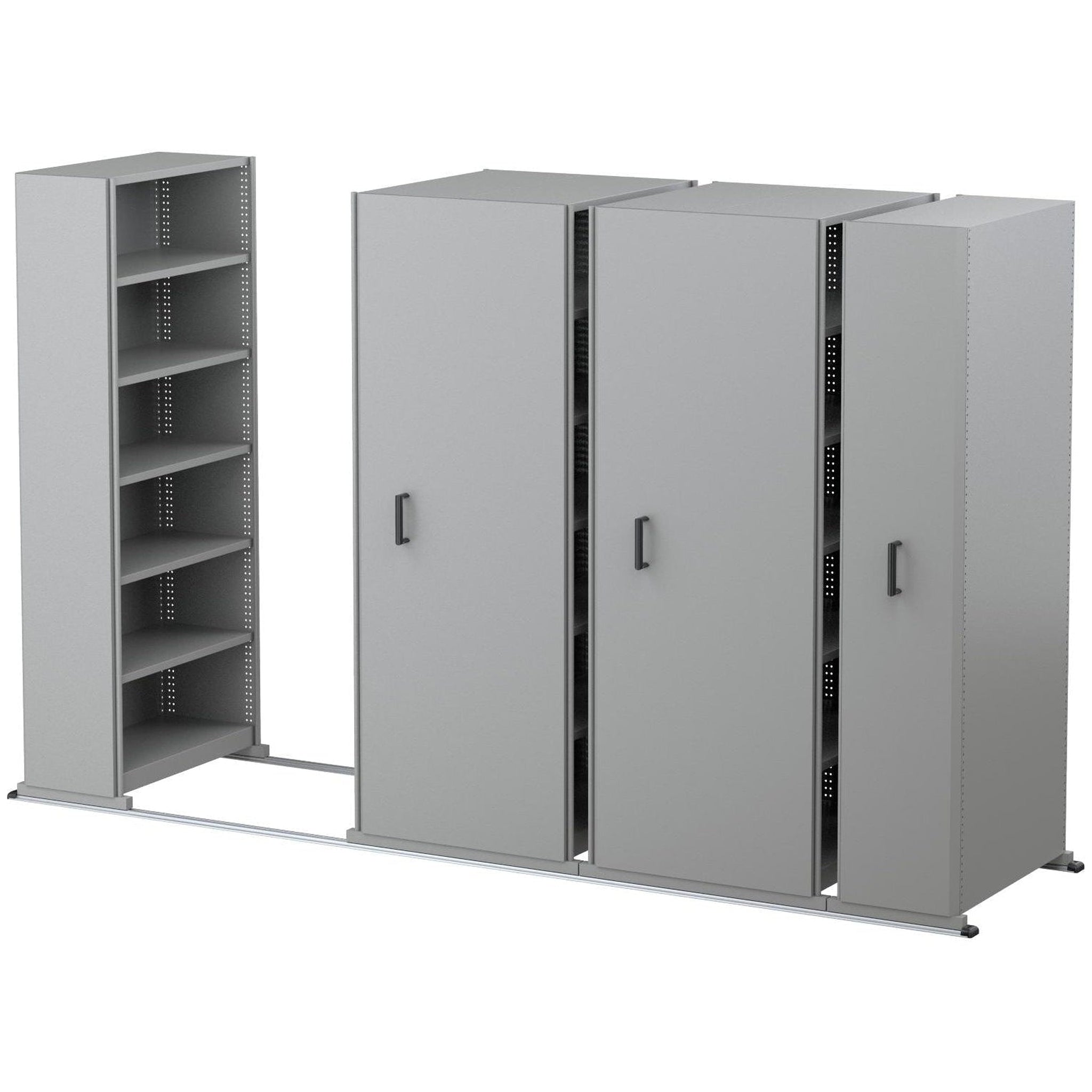 Elite Compactus 6 Bay Mobile Shelving Unit