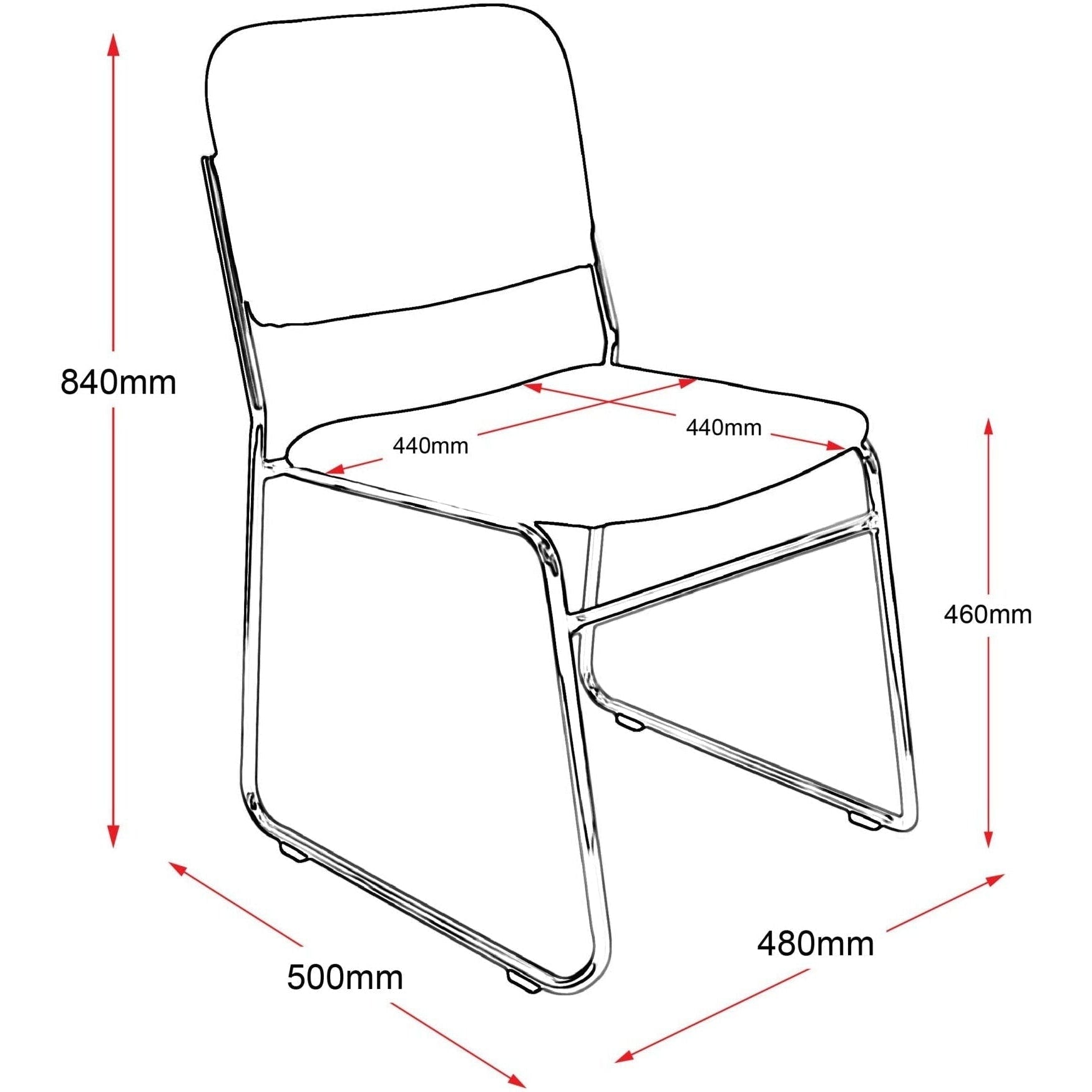 Evo Visitor Chair