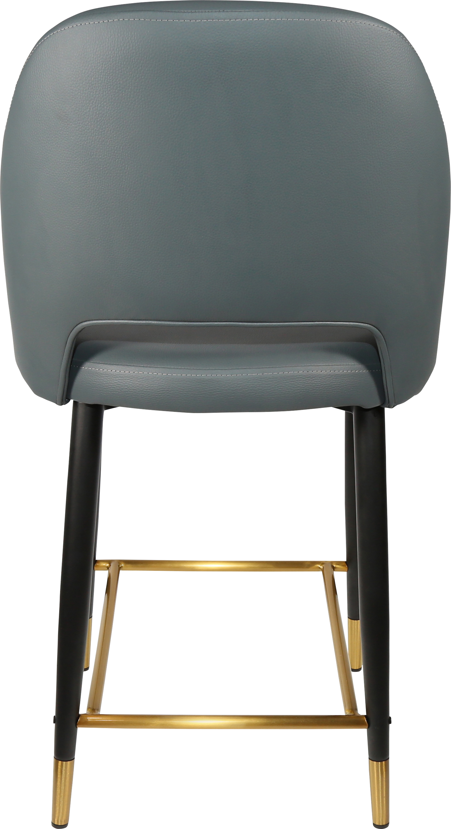 Durafurn Semifreddo Counter Stool - Black Metal 650h Legs