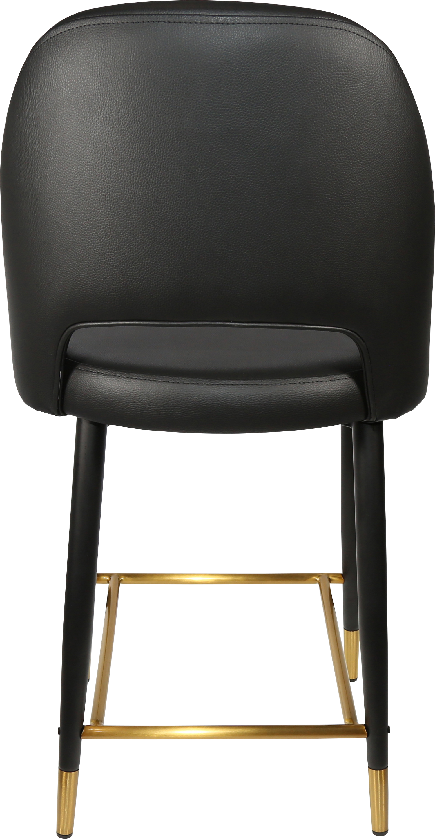 Durafurn Semifreddo Counter Stool - Black Metal 650h Legs