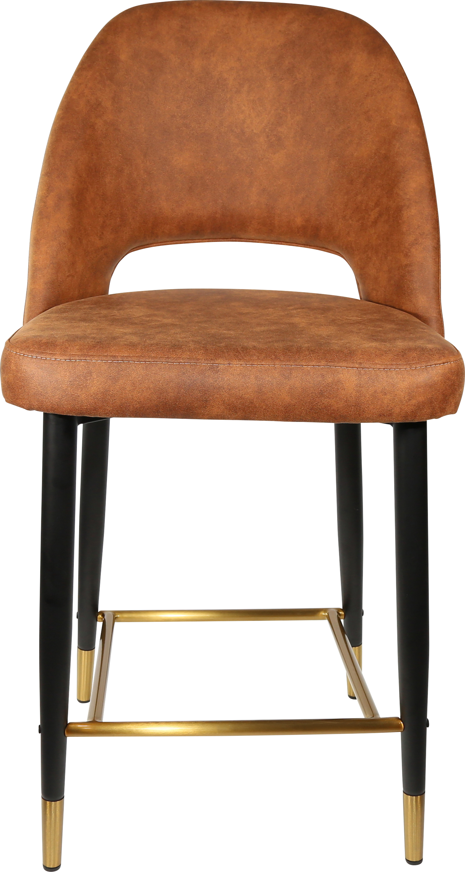 Durafurn Semifreddo Counter Stool - Black Metal 650h Legs