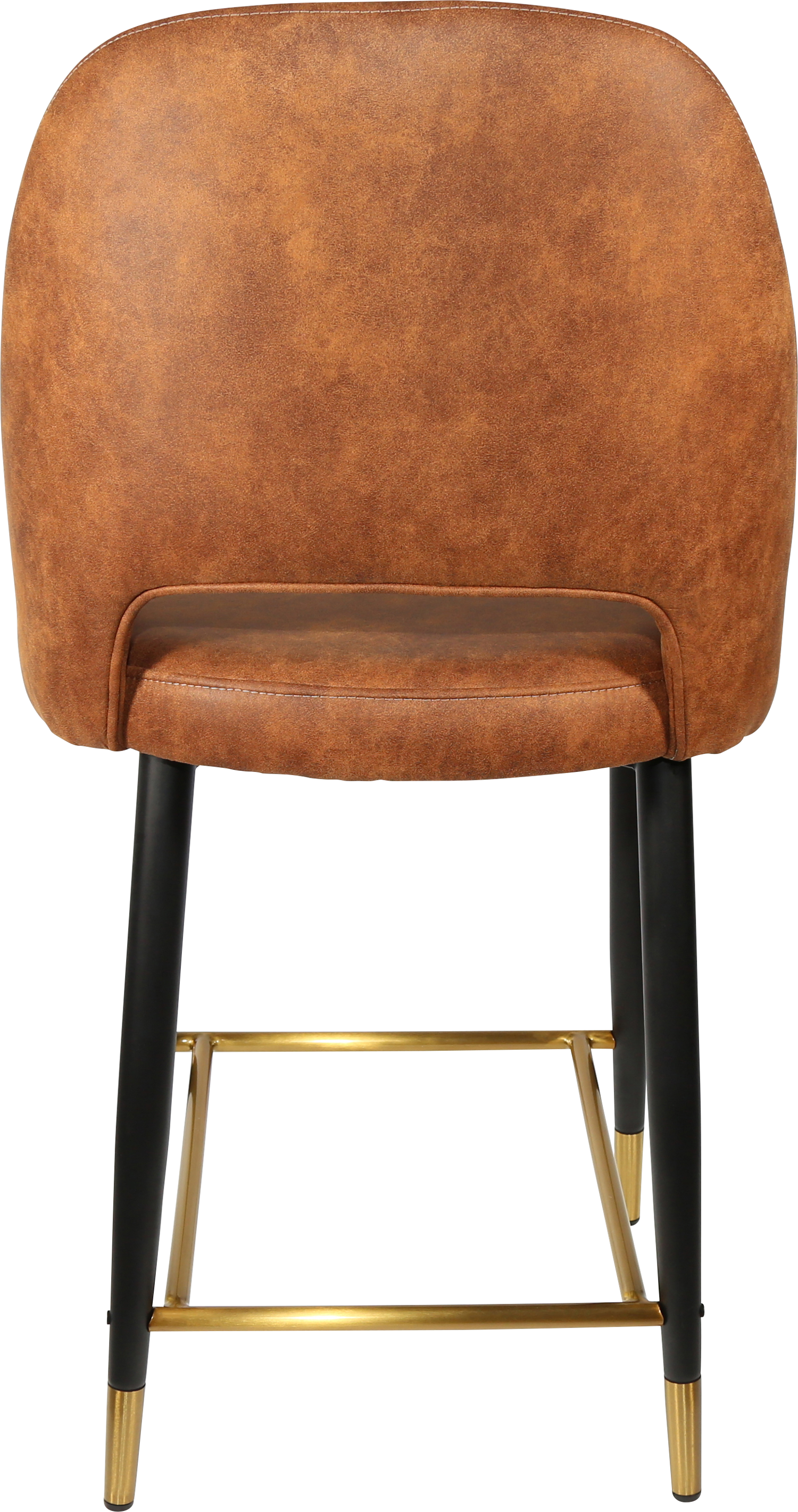 Durafurn Semifreddo Counter Stool - Black Metal 650h Legs
